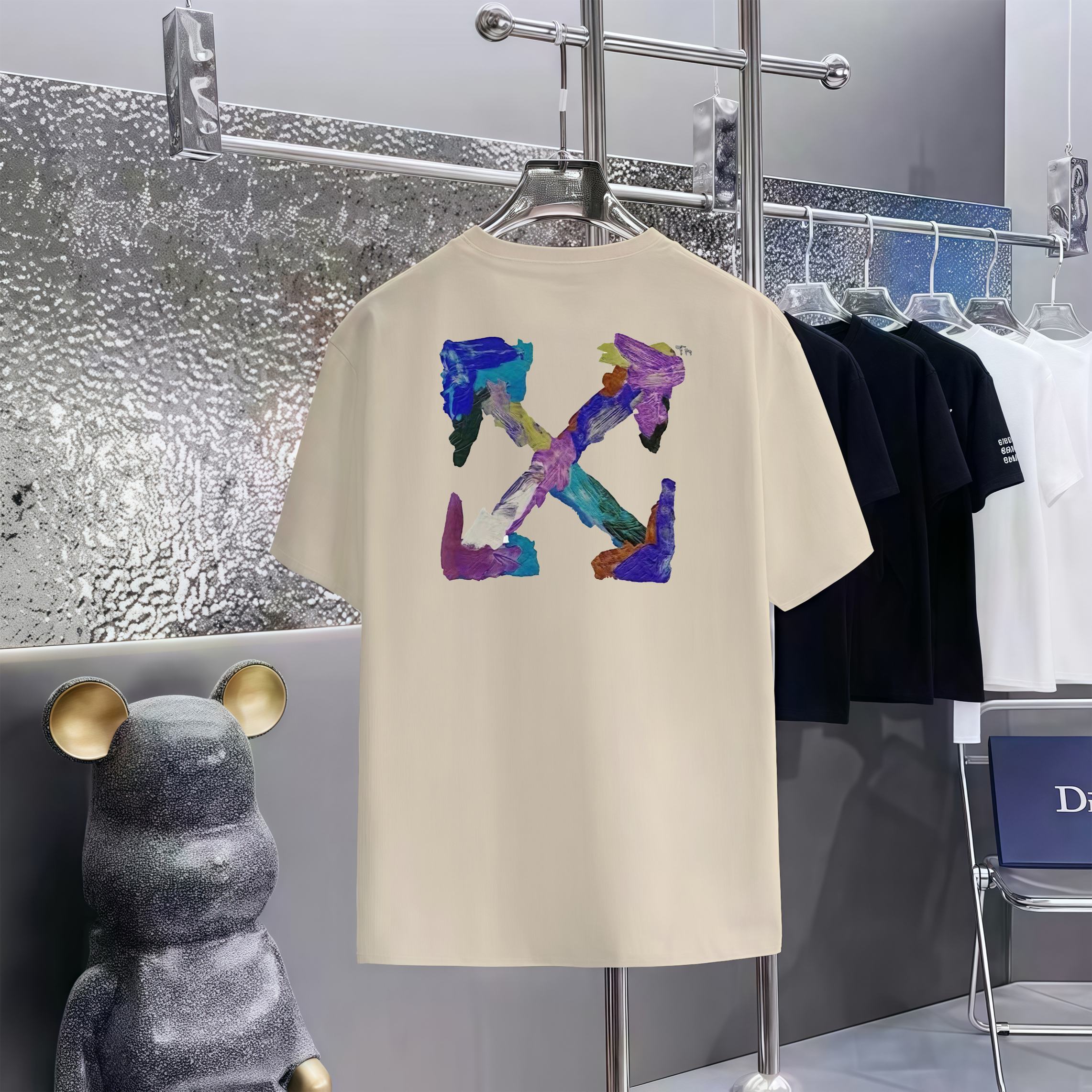 Cheap OFF WHITE T-shirts for Men in 211071, $30 USD- [IB211071] - Replica OFF WHITE T-shirts for Men