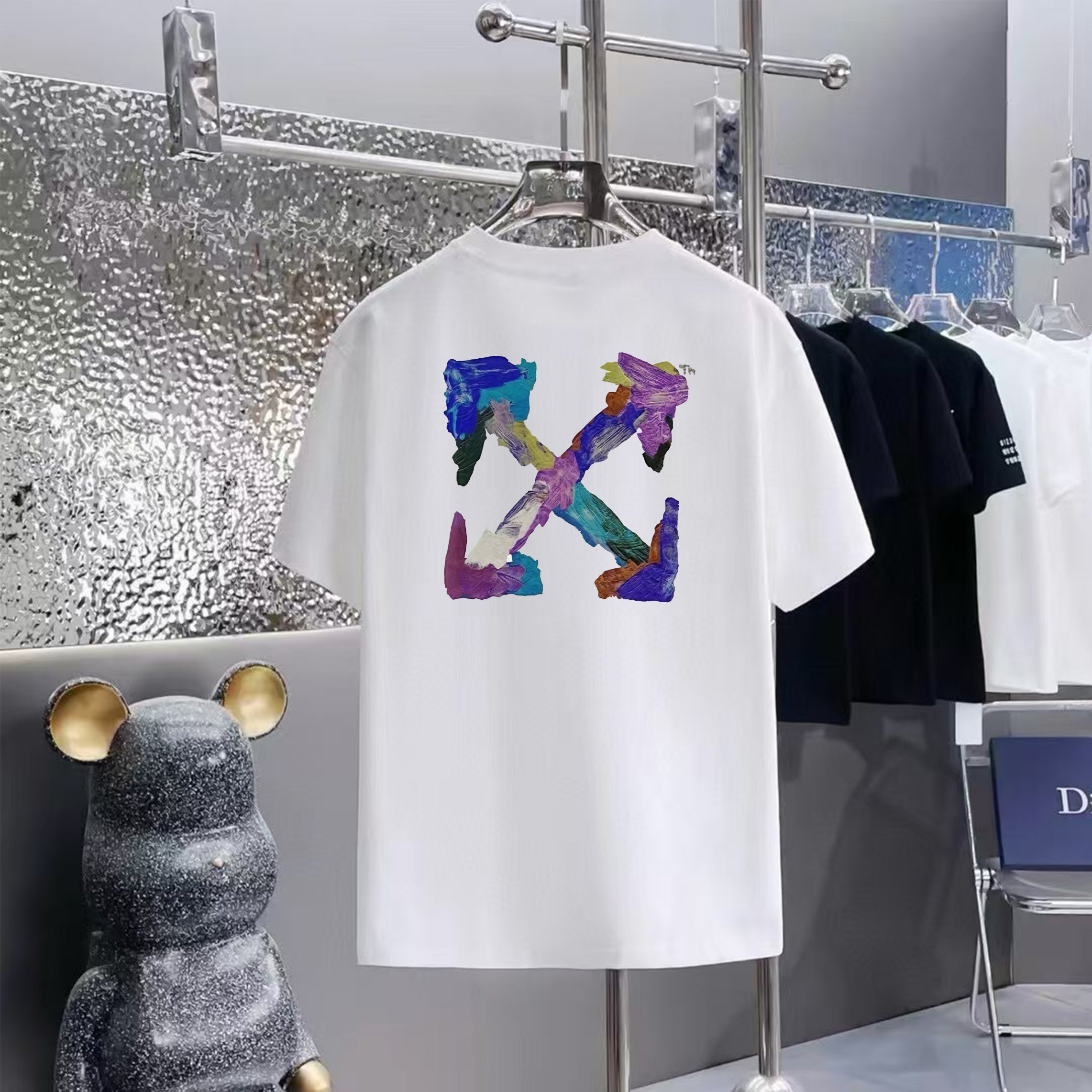 Cheap OFF WHITE T-shirts for Men in 211072, $30 USD- [IB211072] - Replica OFF WHITE T-shirts for Men