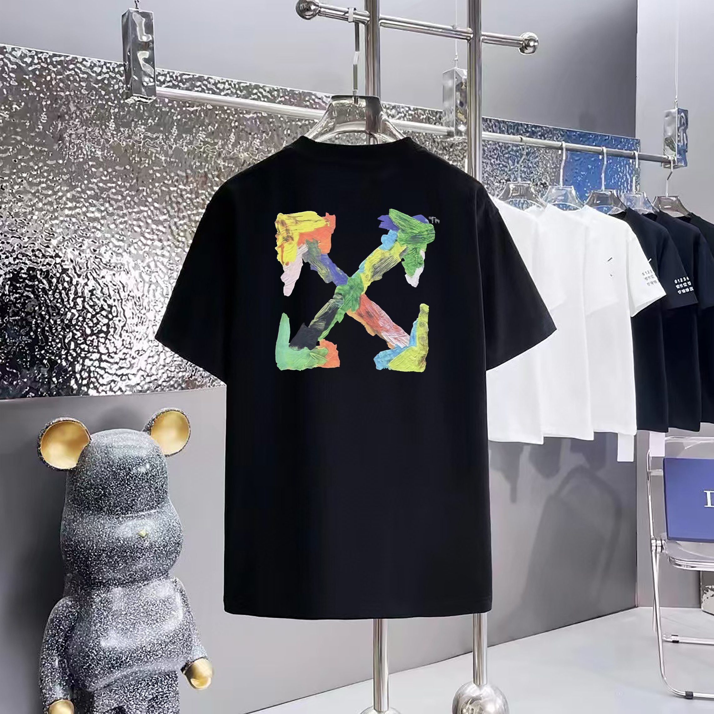 Cheap OFF WHITE T-shirts for Men in 211073, $30 USD- [IB211073] - Replica OFF WHITE T-shirts for Men