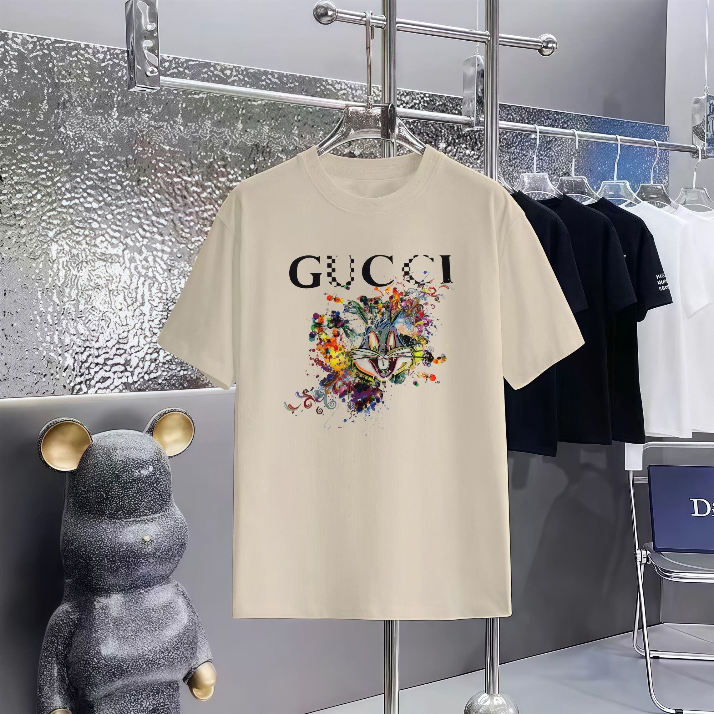 Cheap Gucci T-shirts for Men in 211076, $30 USD- [IB211076] - Replica Gucci T-shirts for Men