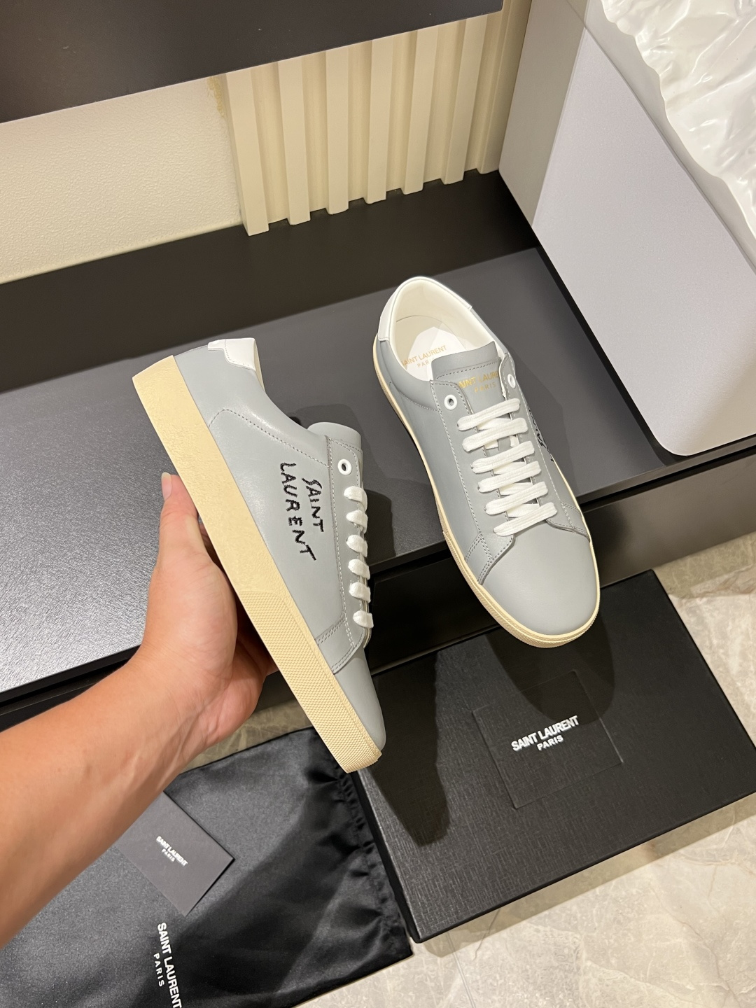 Cheap Saint Laurent Shoes for Men in 211126, $80 USD- [IB211126] - Replica Saint Laurent Shoes for Men