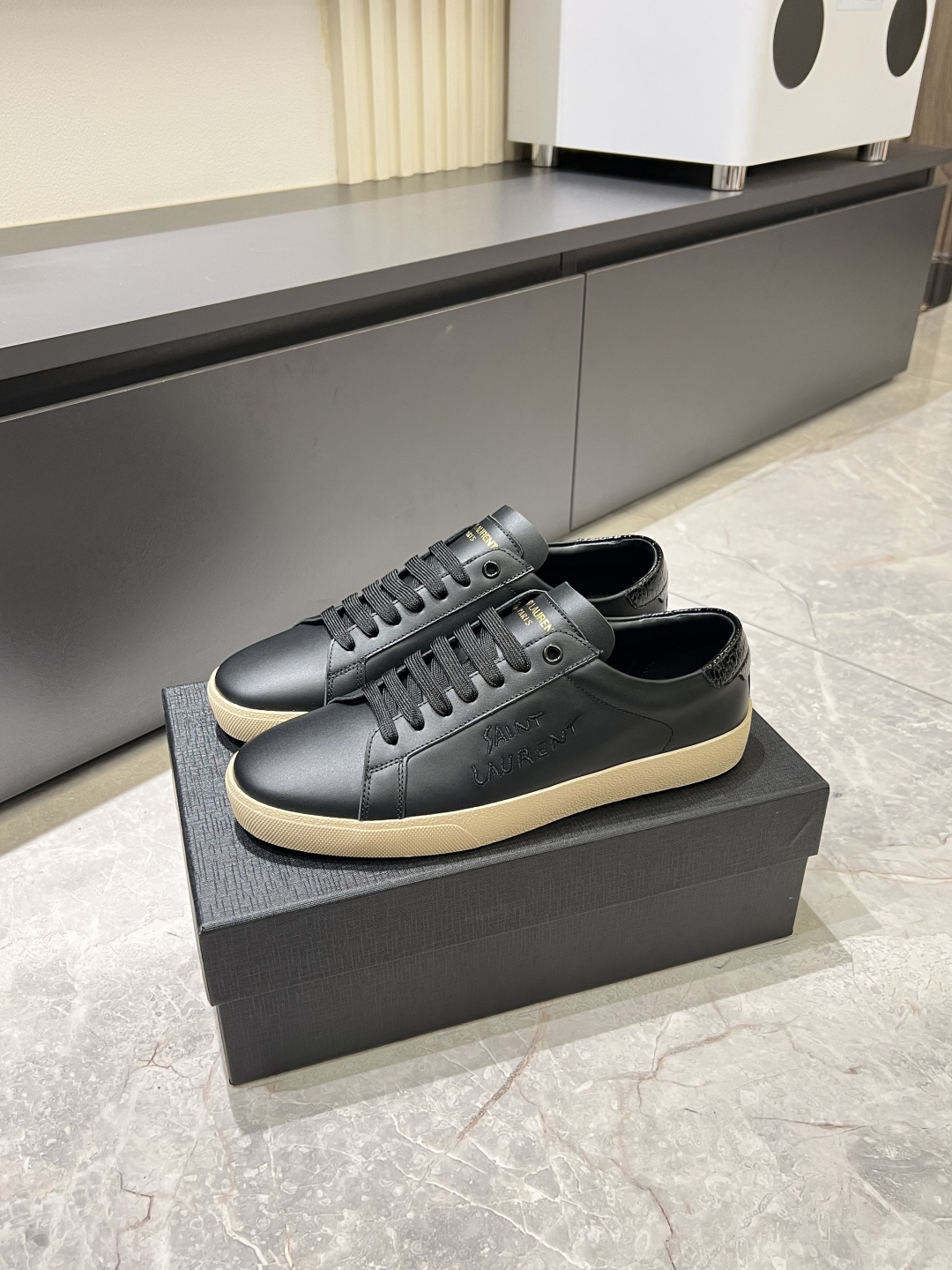 Cheap Saint Laurent Shoes for Men in 211127, $80 USD- [IB211127] - Replica Saint Laurent Shoes for Men
