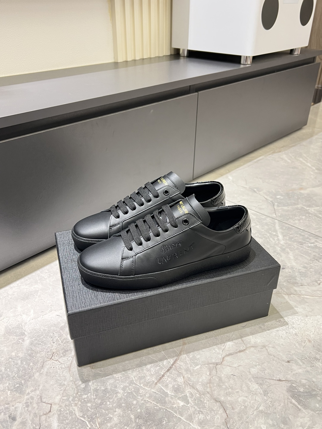 Cheap Saint Laurent Shoes for Men in 211128, $80 USD- [IB211128] - Replica Saint Laurent Shoes for Men