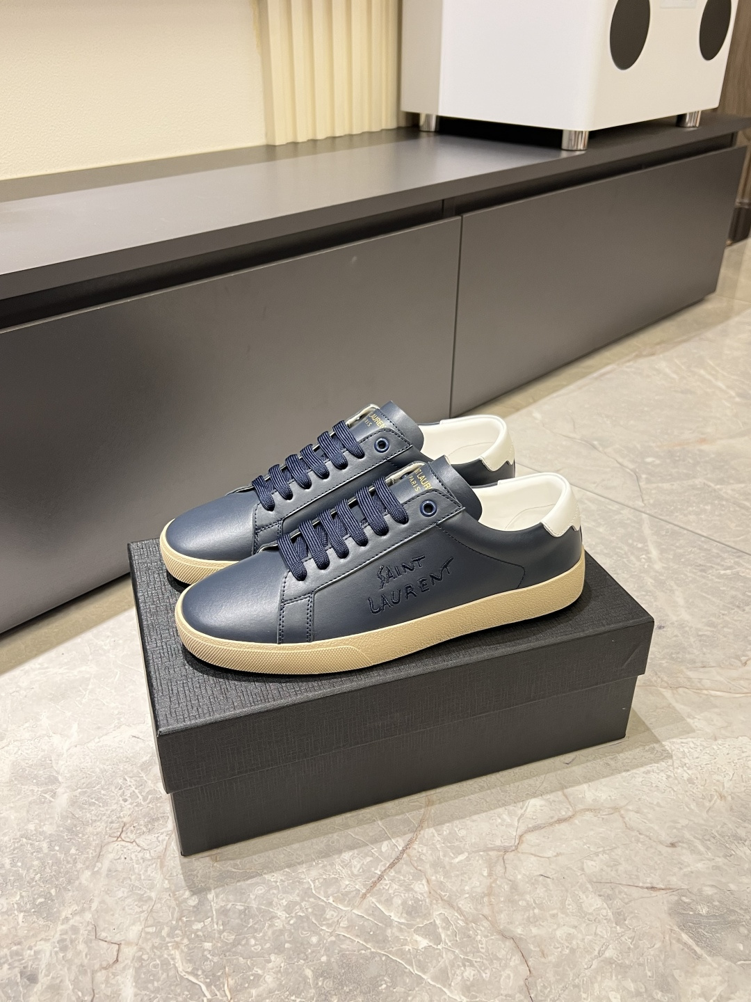 Cheap Saint Laurent Shoes for Men in 211129, $80 USD- [IB211129] - Replica Saint Laurent Shoes for Men