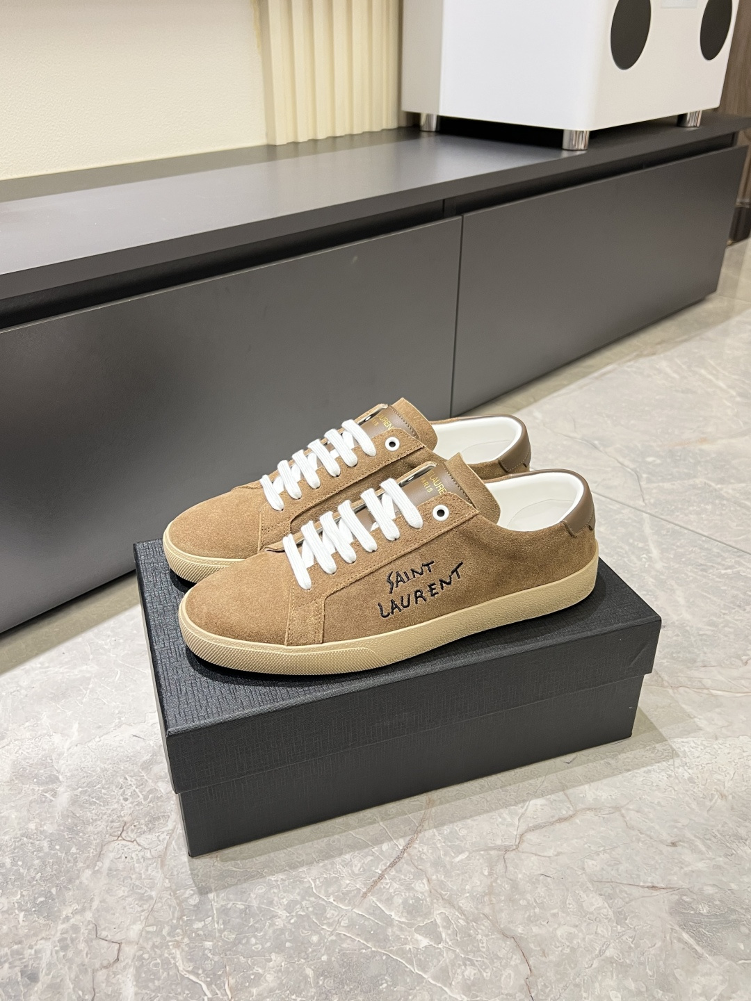 Cheap Saint Laurent Shoes for Men in 211131, $80 USD- [IB211131] - Replica Saint Laurent Shoes for Men