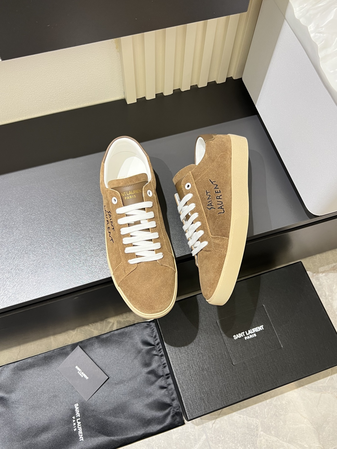 Cheap Saint Laurent Shoes for Men in 211131, $80 USD- [IB211131] - Replica Saint Laurent Shoes for Men