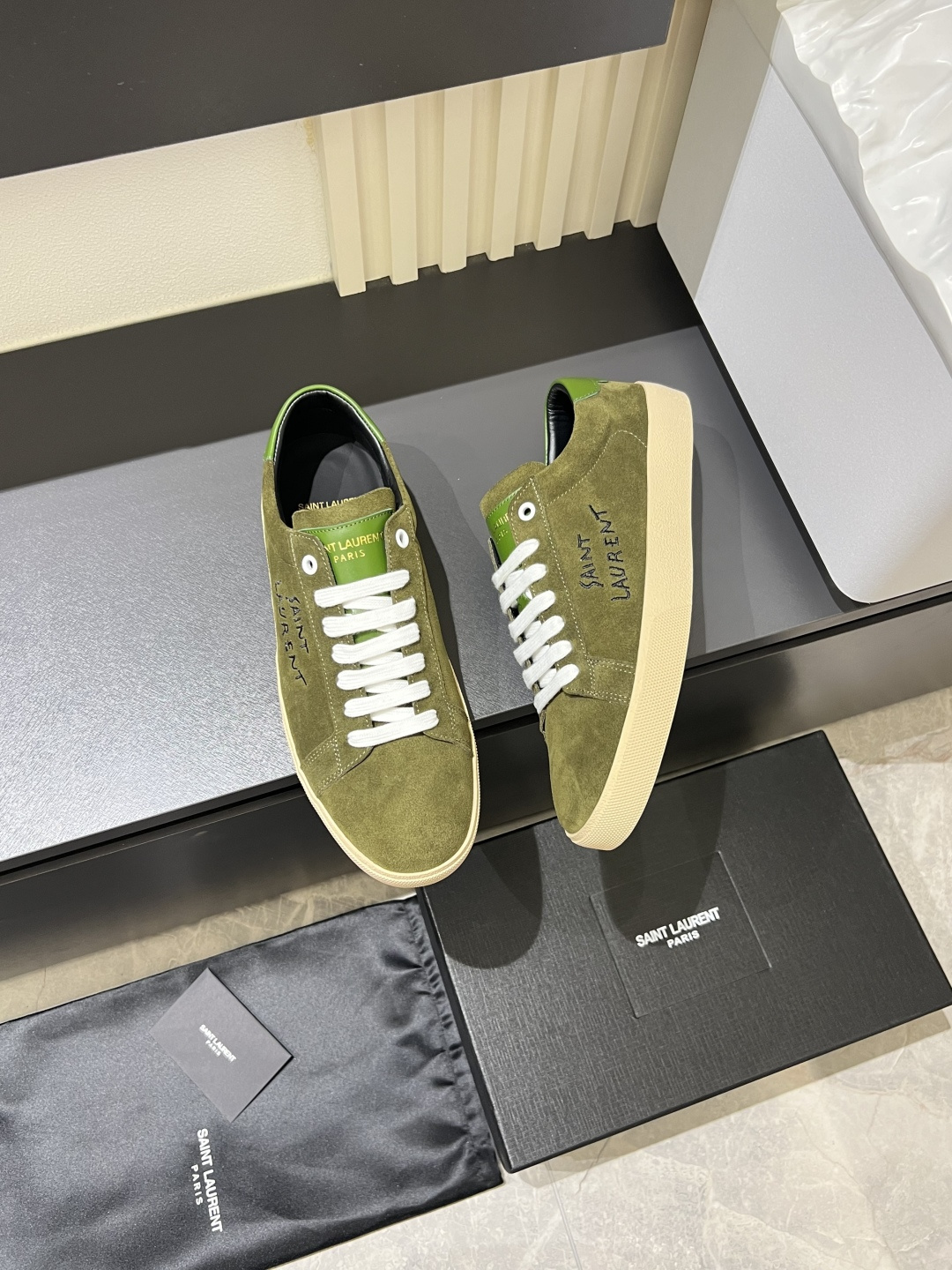 Cheap Saint Laurent Shoes for Men in 211136, $80 USD- [IB211136] - Replica Saint Laurent Shoes for Men