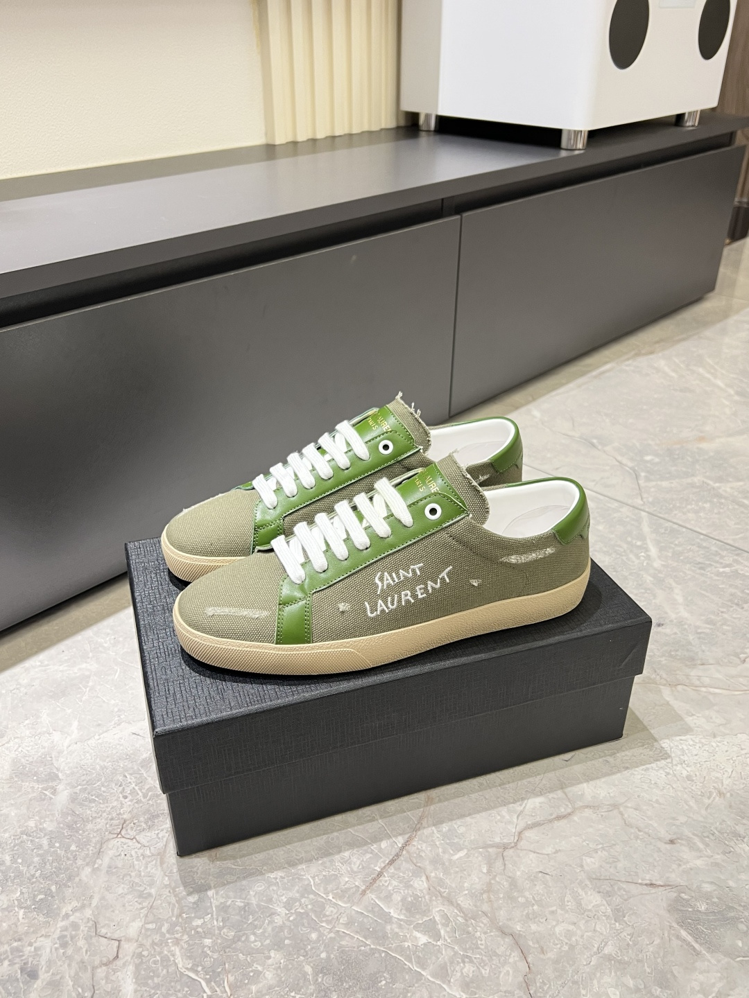 Cheap Saint Laurent Shoes for Men in 211138, $80 USD- [IB211138] - Replica Saint Laurent Shoes for Men
