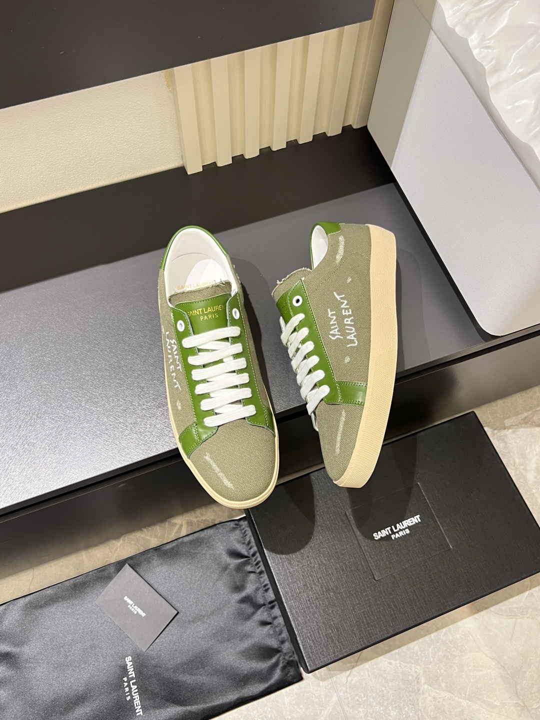 Cheap Saint Laurent Shoes for Men in 211138, $80 USD- [IB211138] - Replica Saint Laurent Shoes for Men