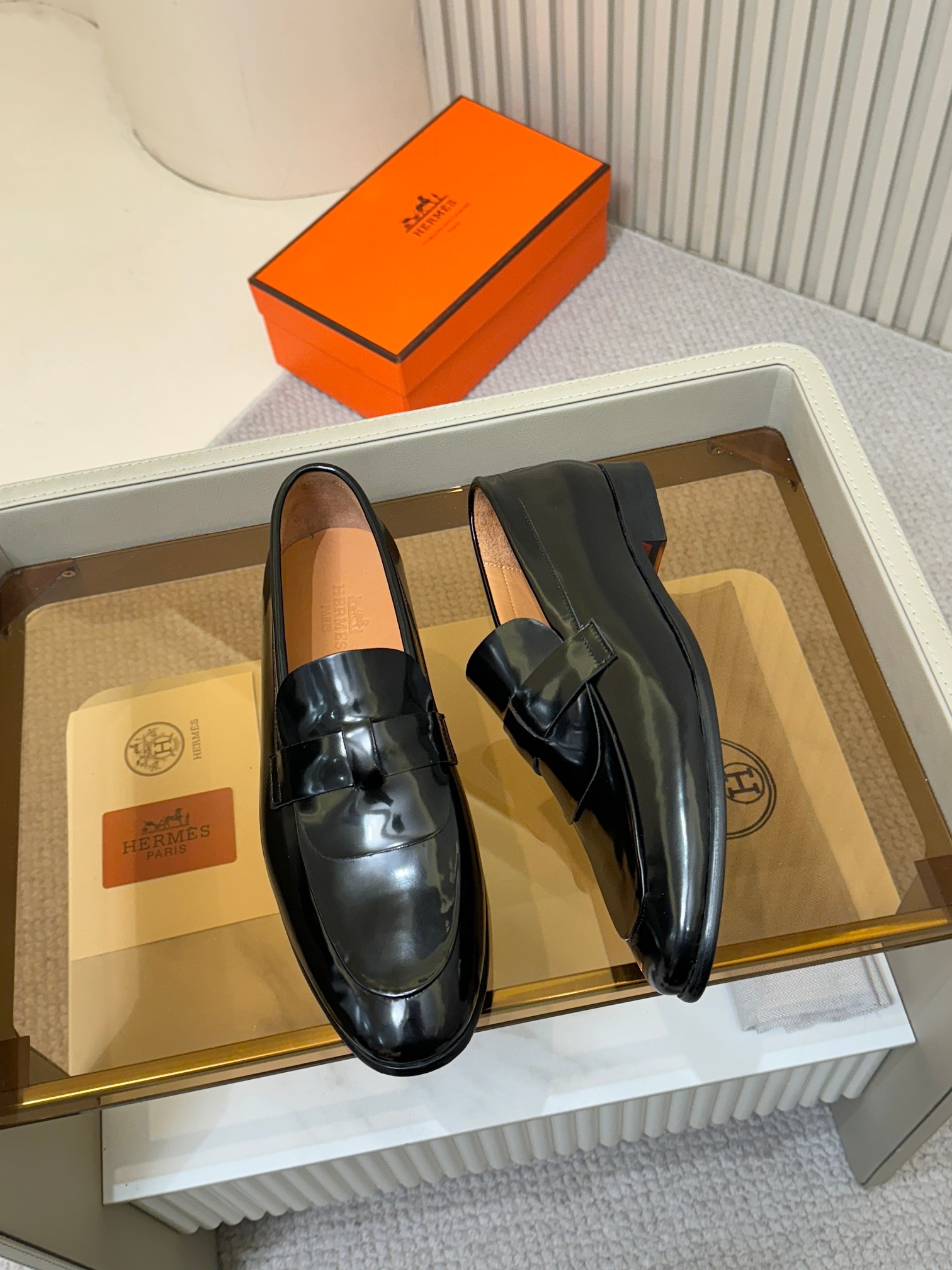 Cheap Hermes Loafers and Drivers For Men in 211146, $80 USD- [IB211146] - Replica Hermes Loafers and Drivers For Men