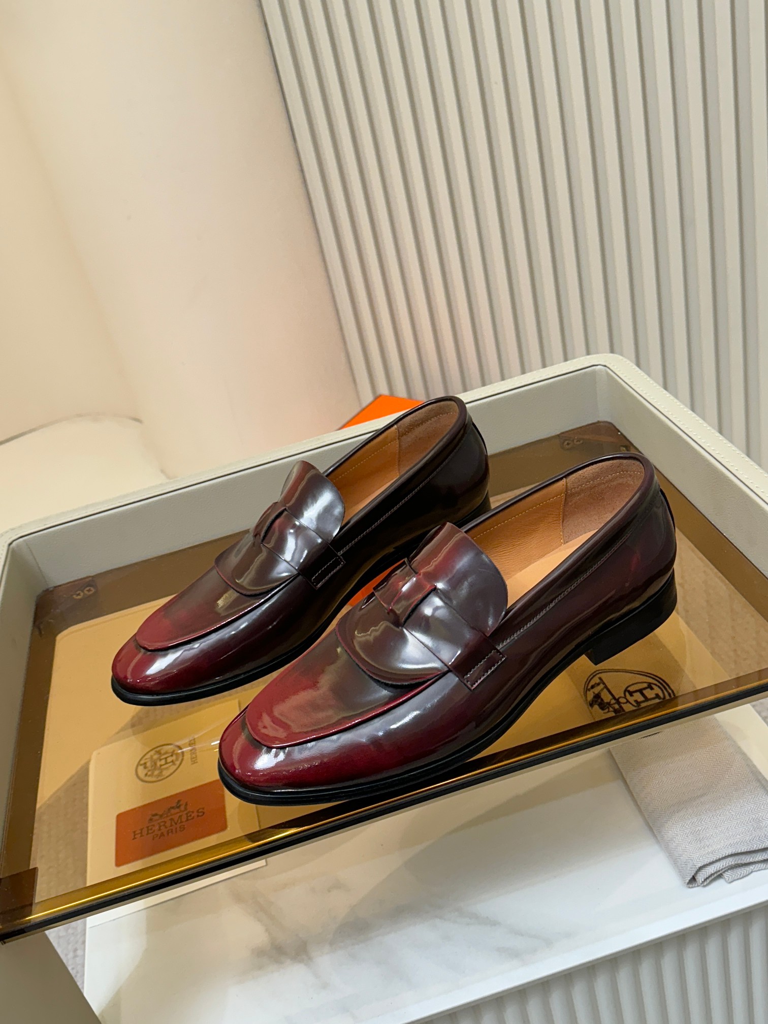 Cheap Hermes Loafers and Drivers For Men in 211147, $80 USD- [IB211147] - Replica Hermes Loafers and Drivers For Men