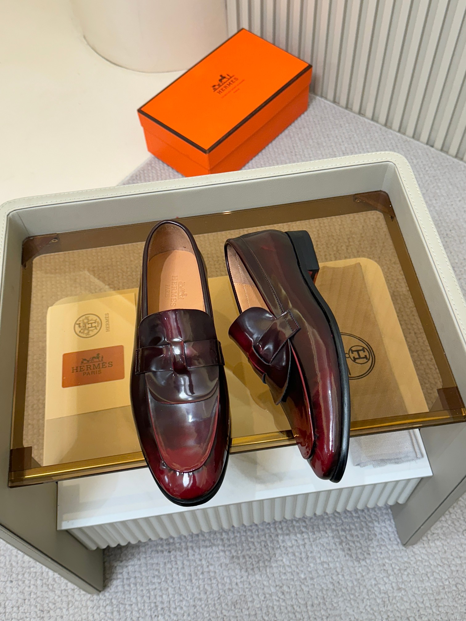 Cheap Hermes Loafers and Drivers For Men in 211147, $80 USD- [IB211147] - Replica Hermes Loafers and Drivers For Men