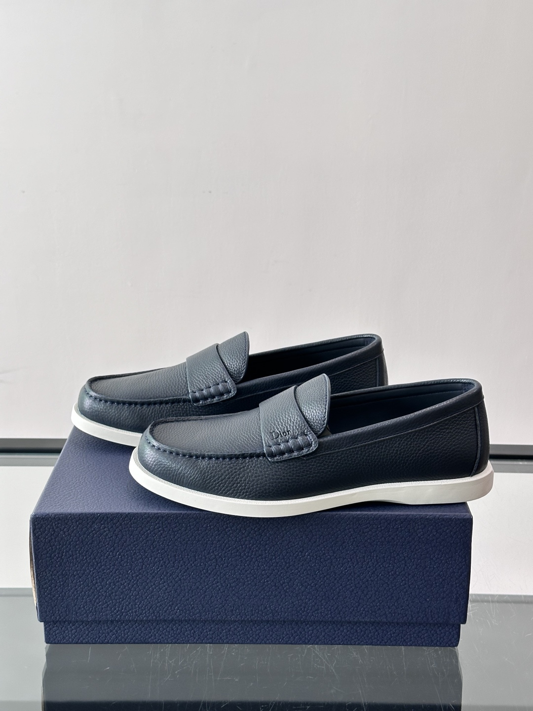 Cheap Dior Loafers For Men in 211206, $55 USD- [IB211206] - Replica Dior Loafers For Men