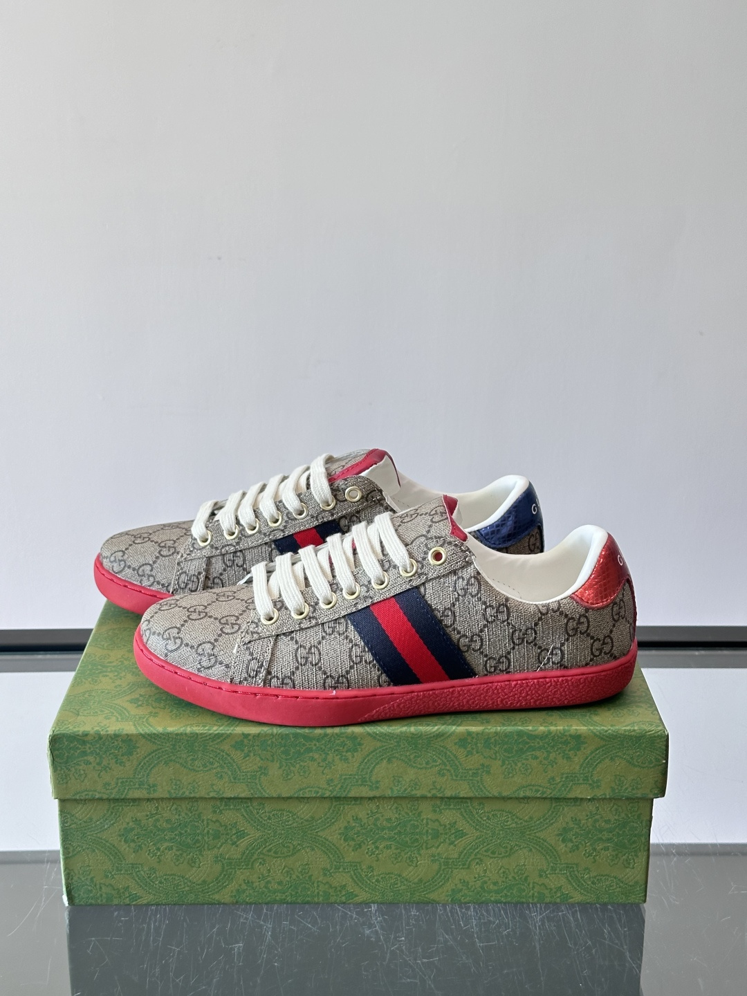 Cheap Gucci Casual Shoes For Men in 211217, $55 USD- [IB211217] - Replica Gucci Casual Shoes For Men