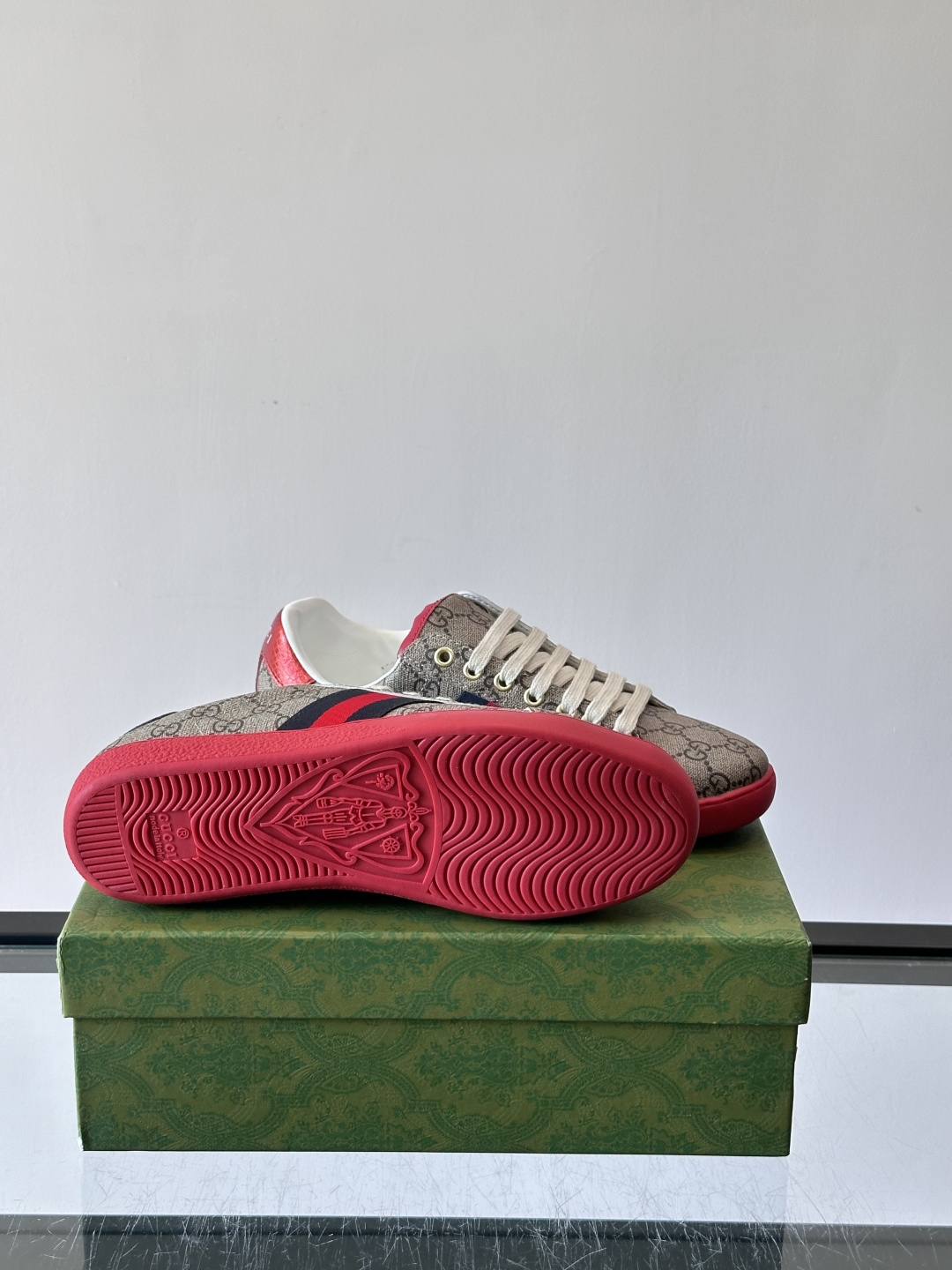 Cheap Gucci Casual Shoes For Men in 211217, $55 USD- [IB211217] - Replica Gucci Casual Shoes For Men