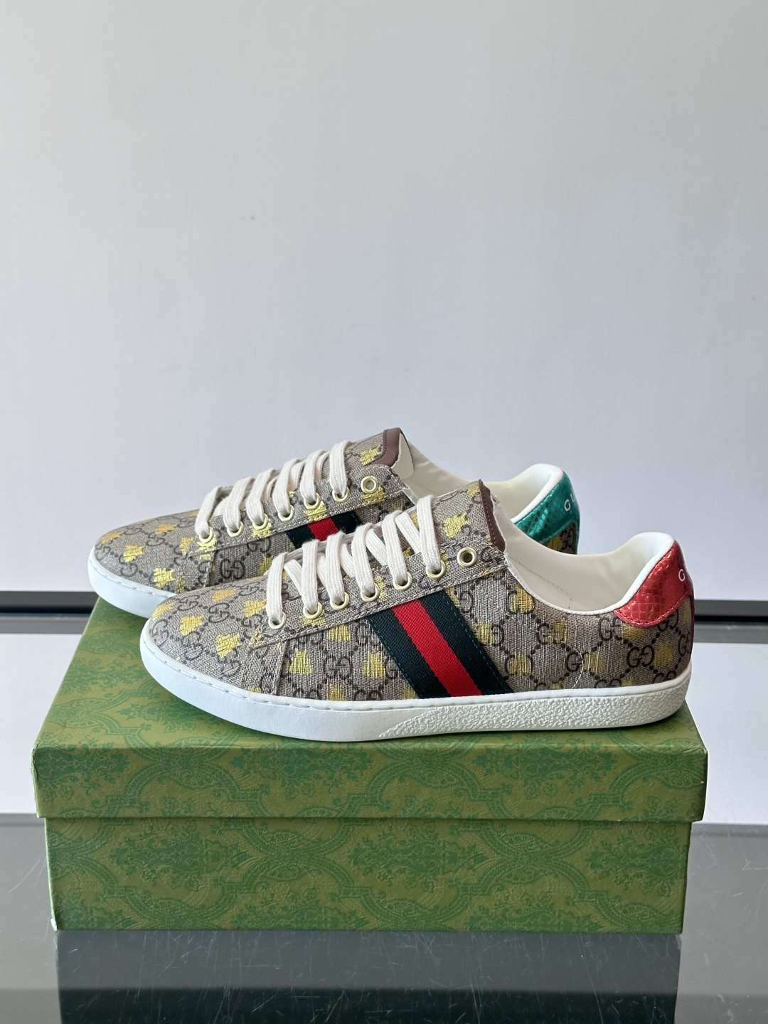 Cheap Gucci Casual Shoes For Men in 211219, $55 USD- [IB211219] - Replica Gucci Casual Shoes For Men