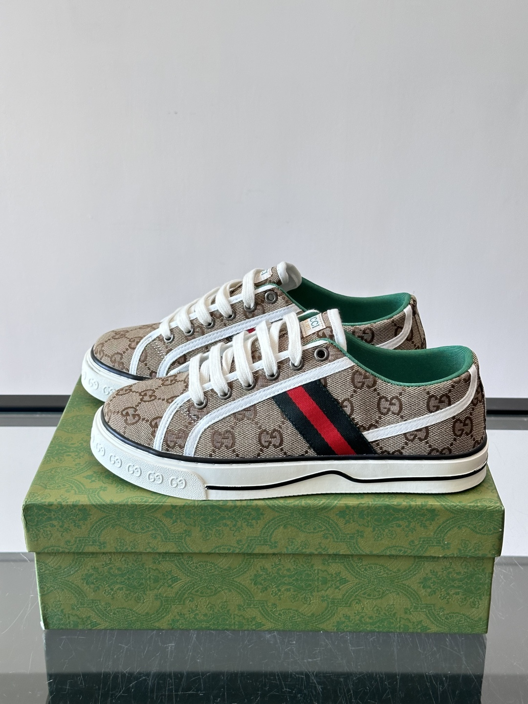 Cheap Gucci Casual Shoes For Men in 211220, $55 USD- [IB211220] - Replica Gucci Casual Shoes For Men