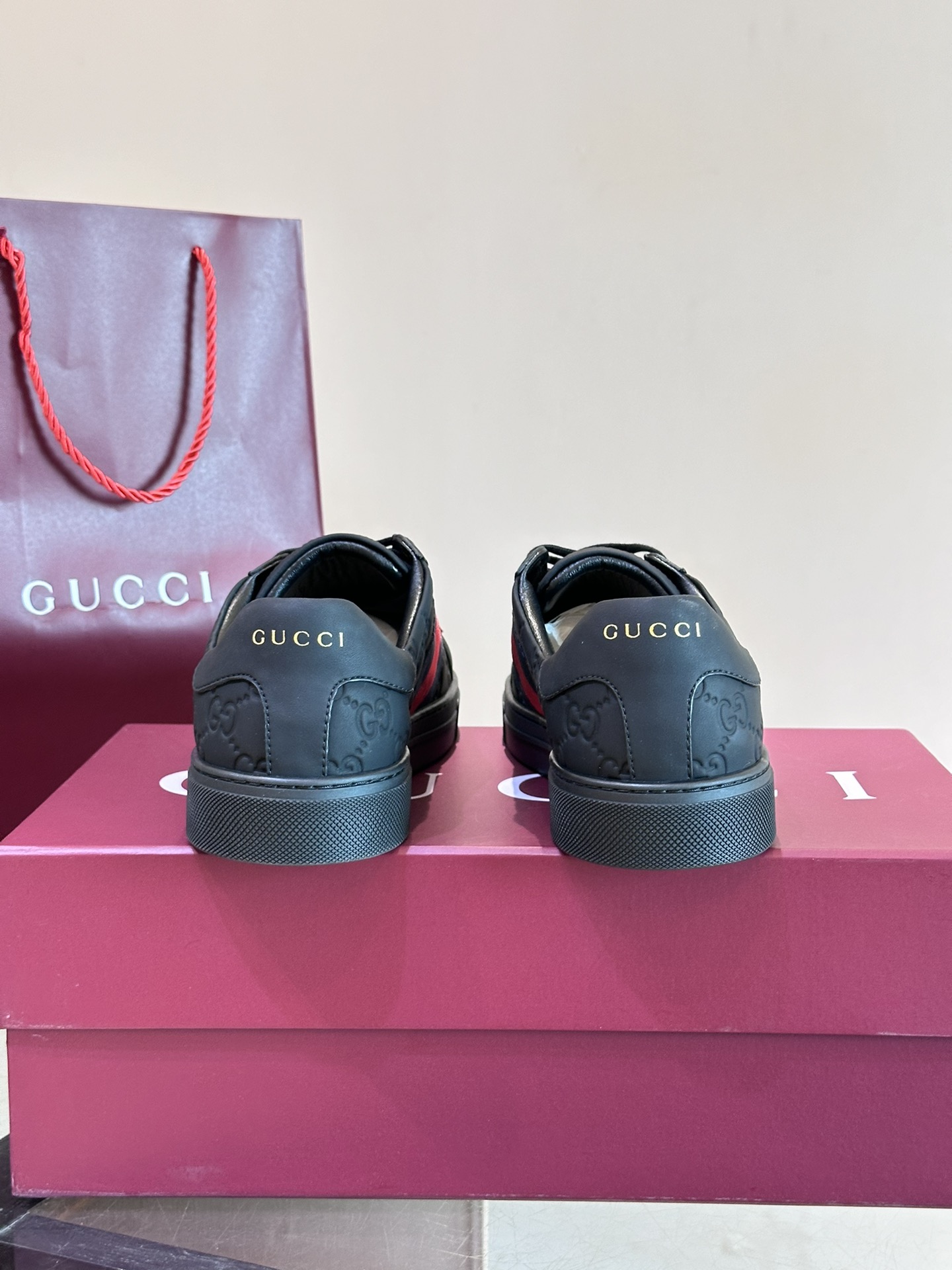 Cheap Gucci Casual Shoes For Men in 211226, $55 USD- [IB211226] - Replica Gucci Casual Shoes For Men
