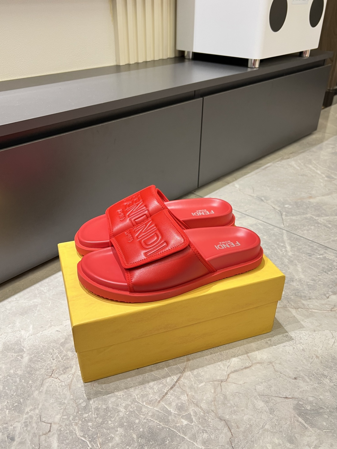 Cheap Fendi Slippers And Sandals For Men in 211246, $45 USD- [IB211246] - Replica Fendi Slippers And Sandals For Men
