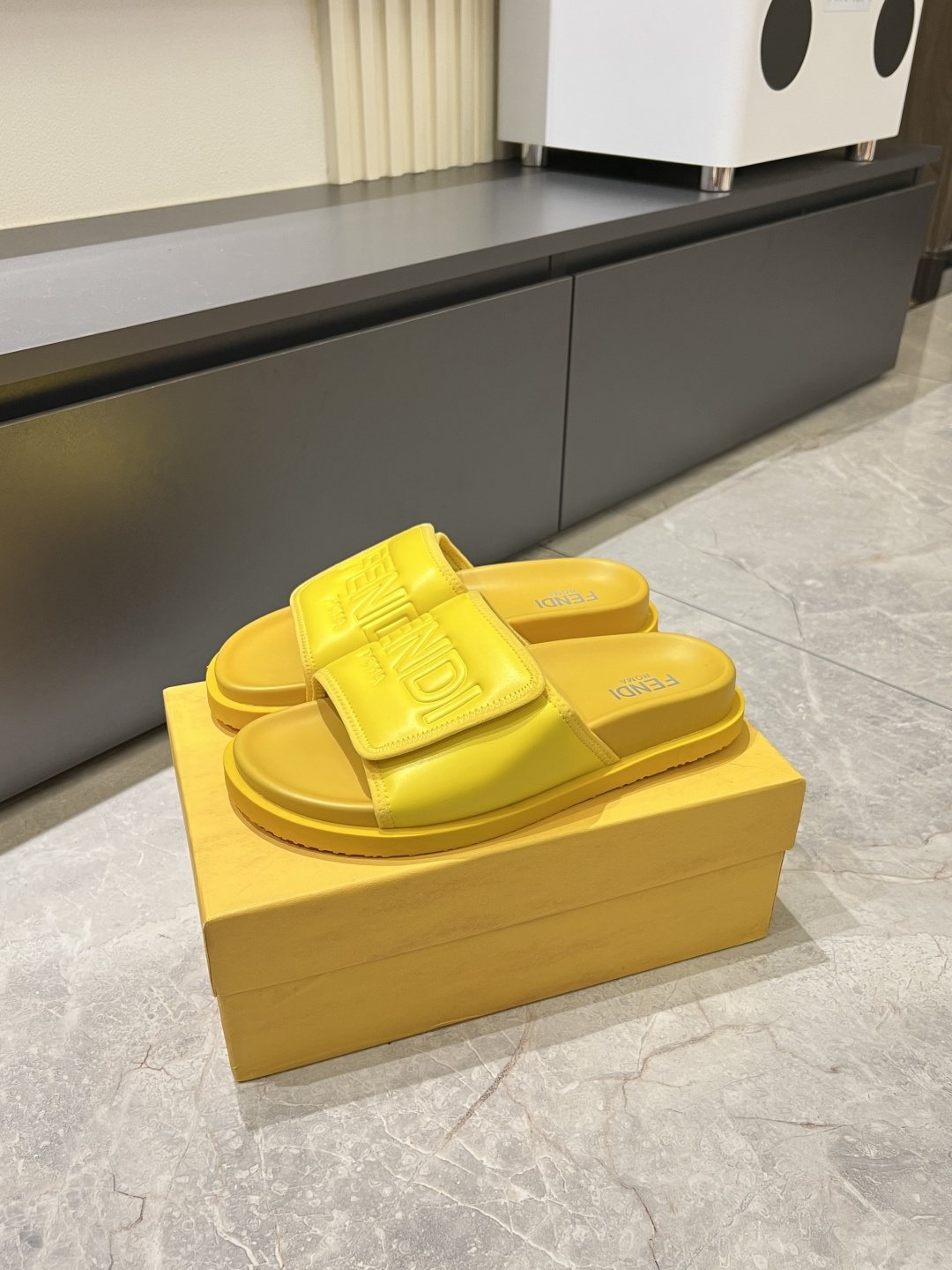 Cheap Fendi Slippers And Sandals For Men in 211251, $45 USD- [IB211251] - Replica Fendi Slippers And Sandals For Men