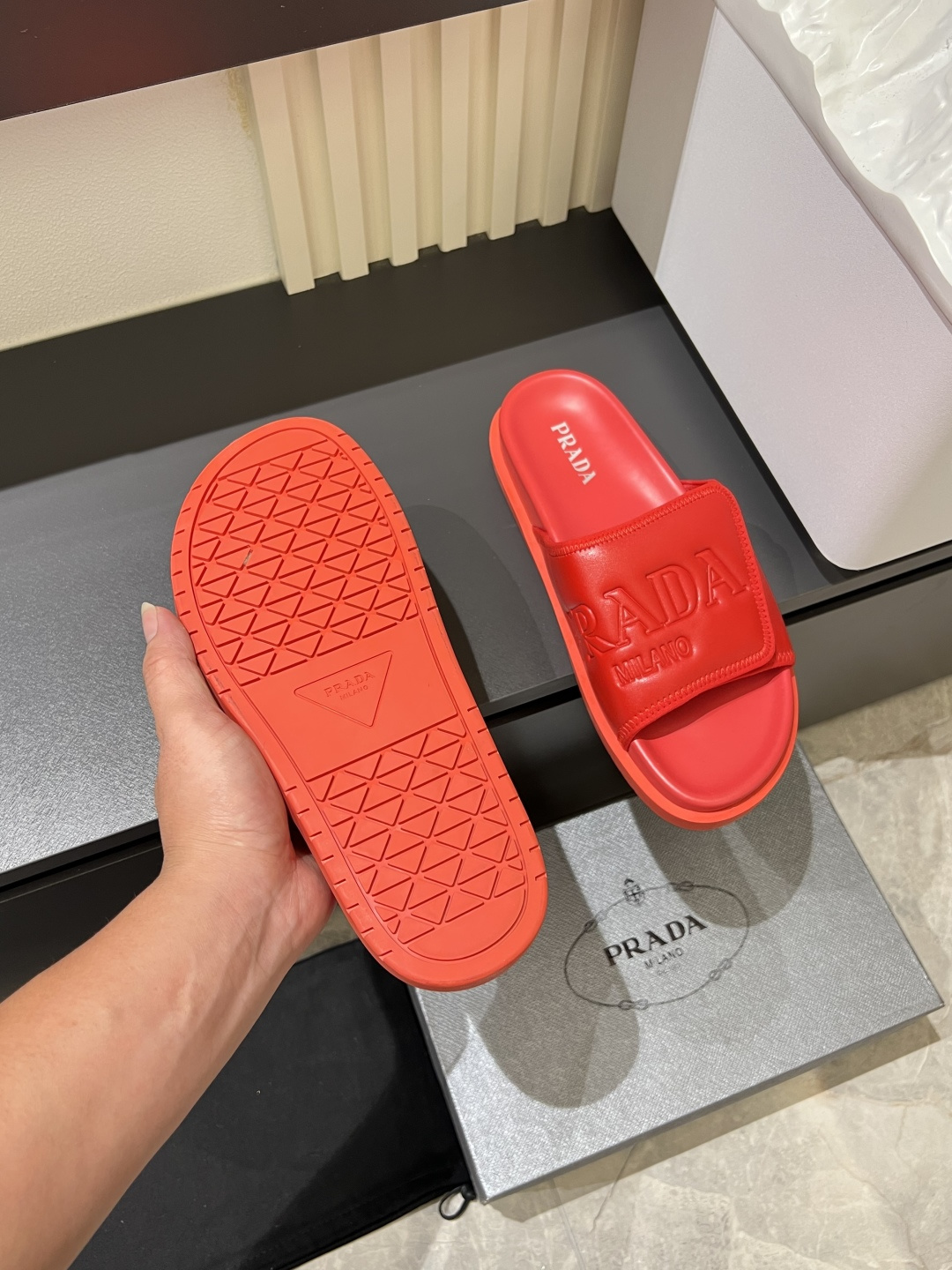 Cheap Prada Slippers For Men in 211259, $45 USD- [IB211259] - Replica Prada Slippers For Men