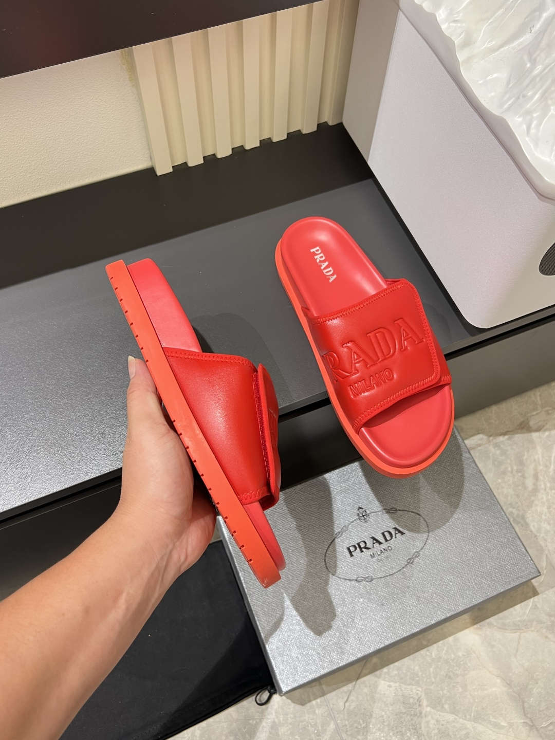 Cheap Prada Slippers For Men in 211259, $45 USD- [IB211259] - Replica Prada Slippers For Men
