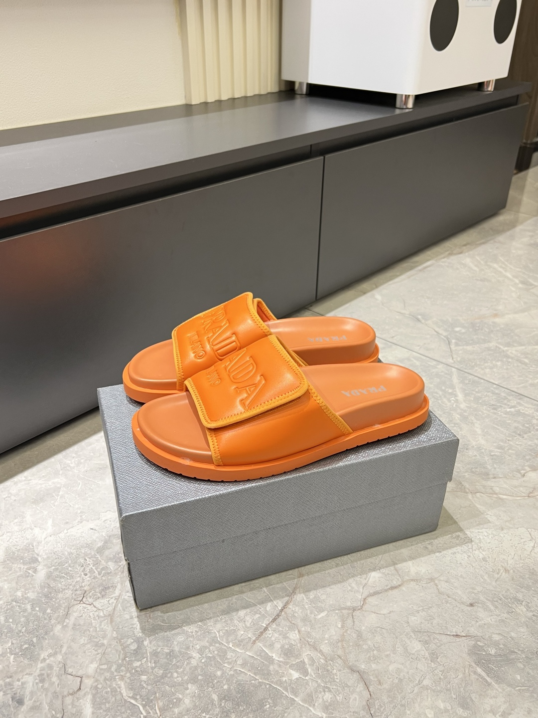 Cheap Prada Slippers For Men in 211262, $45 USD- [IB211262] - Replica Prada Slippers For Men
