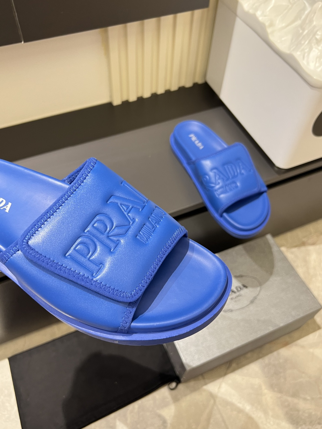 Cheap Prada Slippers For Men in 211263, $45 USD- [IB211263] - Replica Prada Slippers For Men