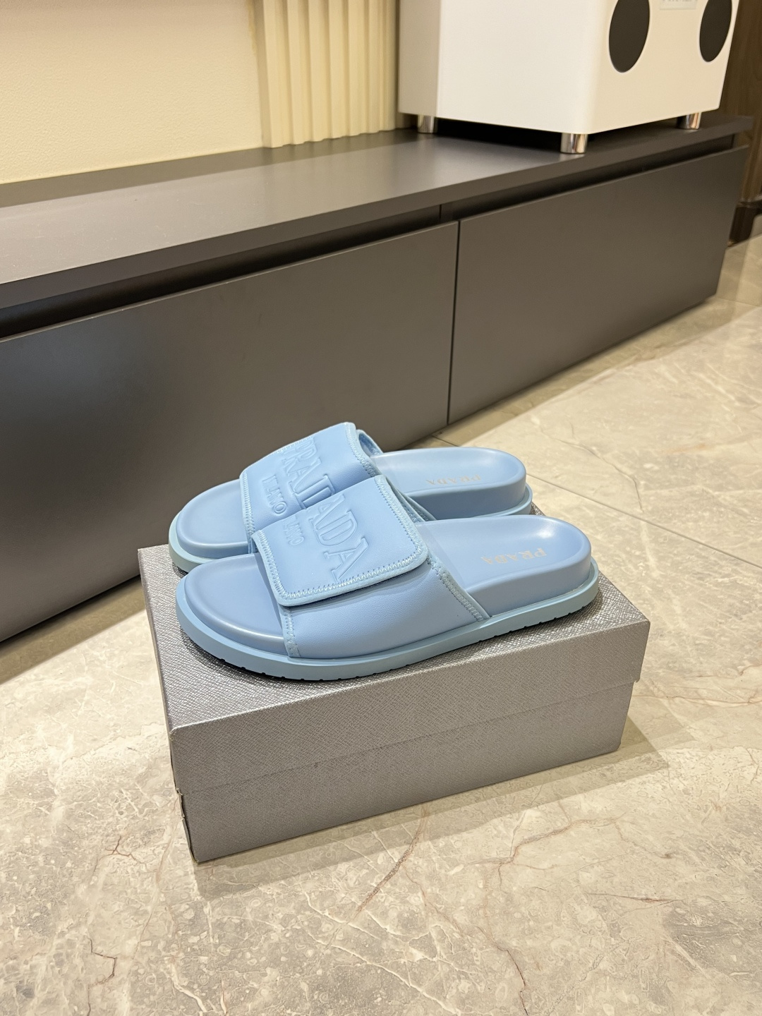 Cheap Prada Slippers For Men in 211265, $45 USD- [IB211265] - Replica Prada Slippers For Men