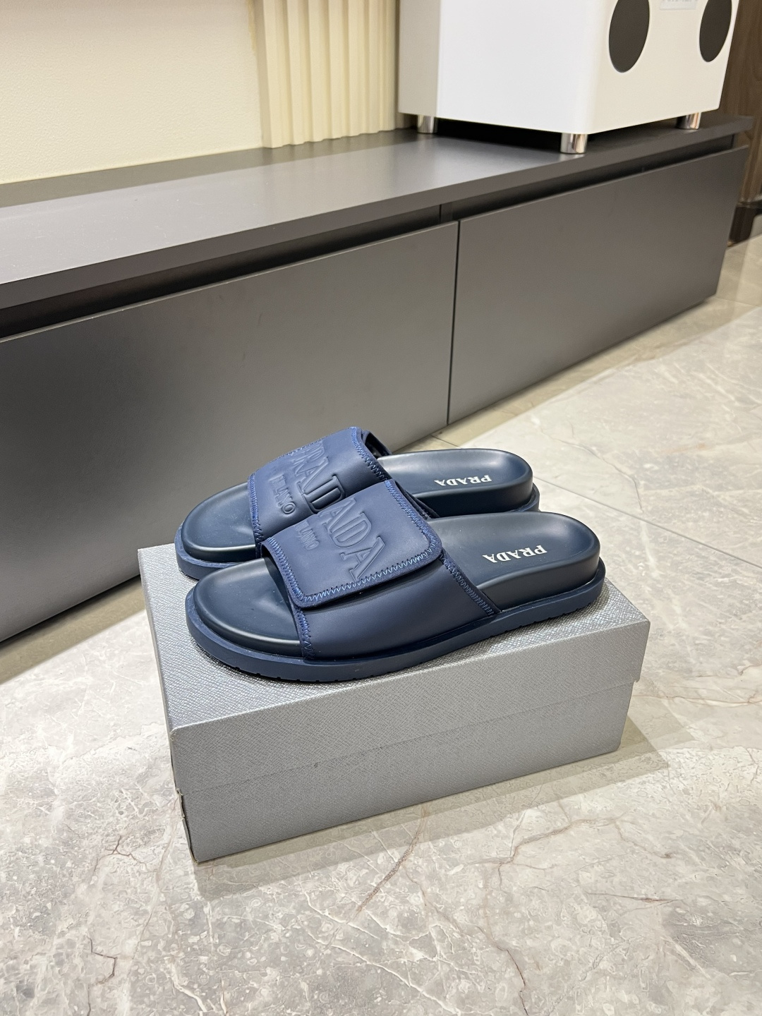 Cheap Prada Slippers For Men in 211266, $45 USD- [IB211266] - Replica Prada Slippers For Men