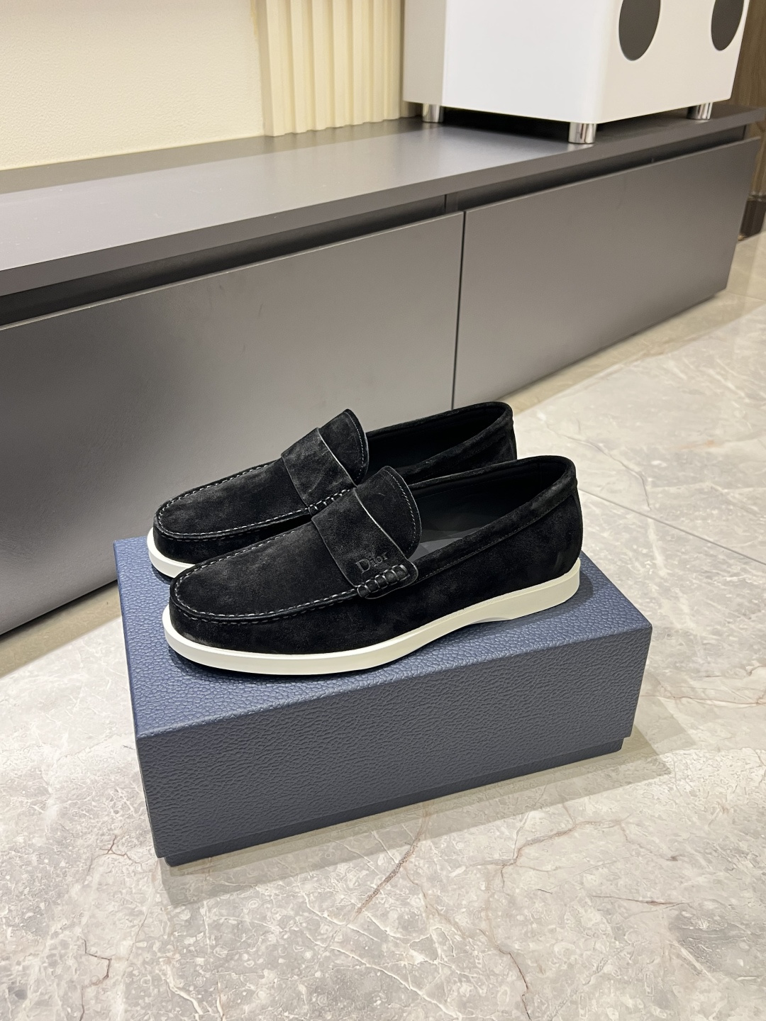 Cheap Dior Loafers For Men in 211285, $55 USD- [IB211285] - Replica Dior Loafers For Men