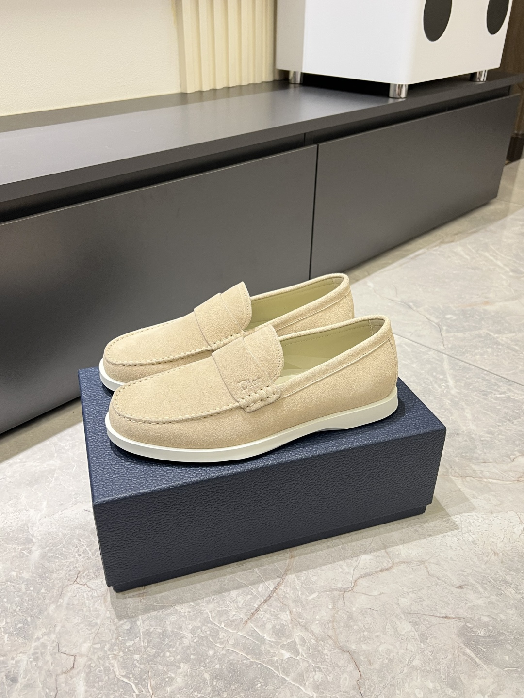 Cheap Dior Loafers For Men in 211286, $55 USD- [IB211286] - Replica Dior Loafers For Men
