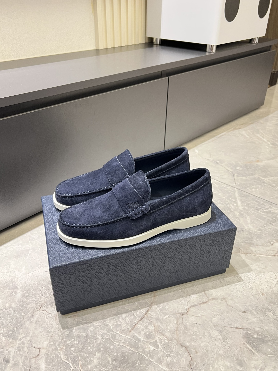 Cheap Dior Loafers For Men in 211287, $55 USD- [IB211287] - Replica Dior Loafers For Men