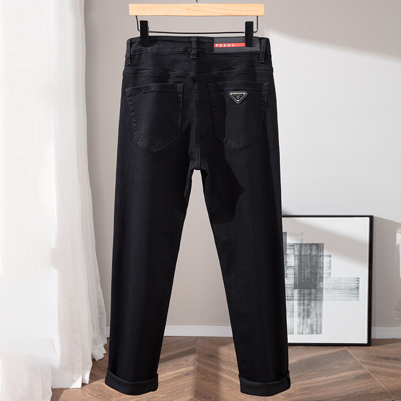 Cheap New Arrivals Prada Jeans For Men in 211340, $50 USD- [IB211340] - Replica Proda Jeans for Men