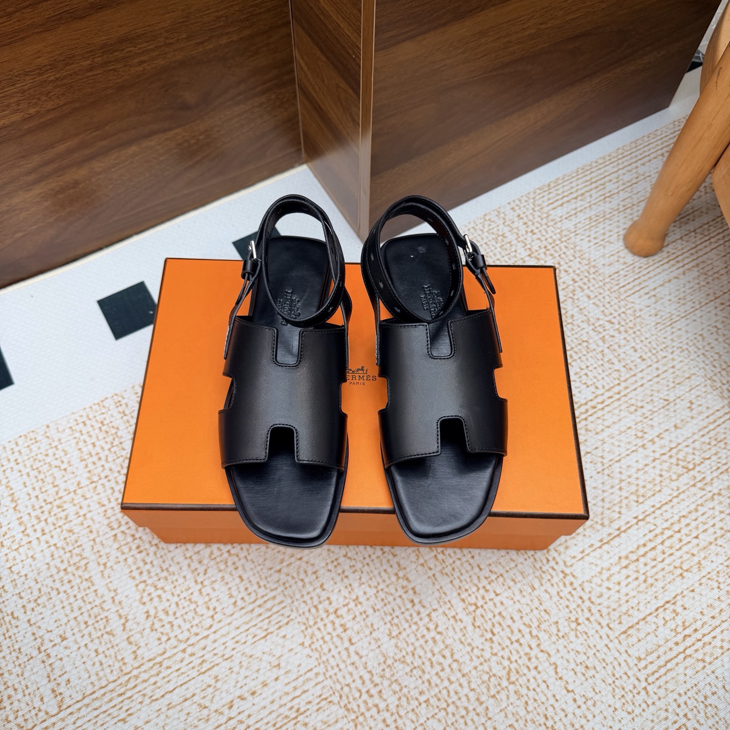 Cheap Hermes Slippers For Women in 211374, $65 USD- [IB211374] - Replica Hermes Slippers For Women