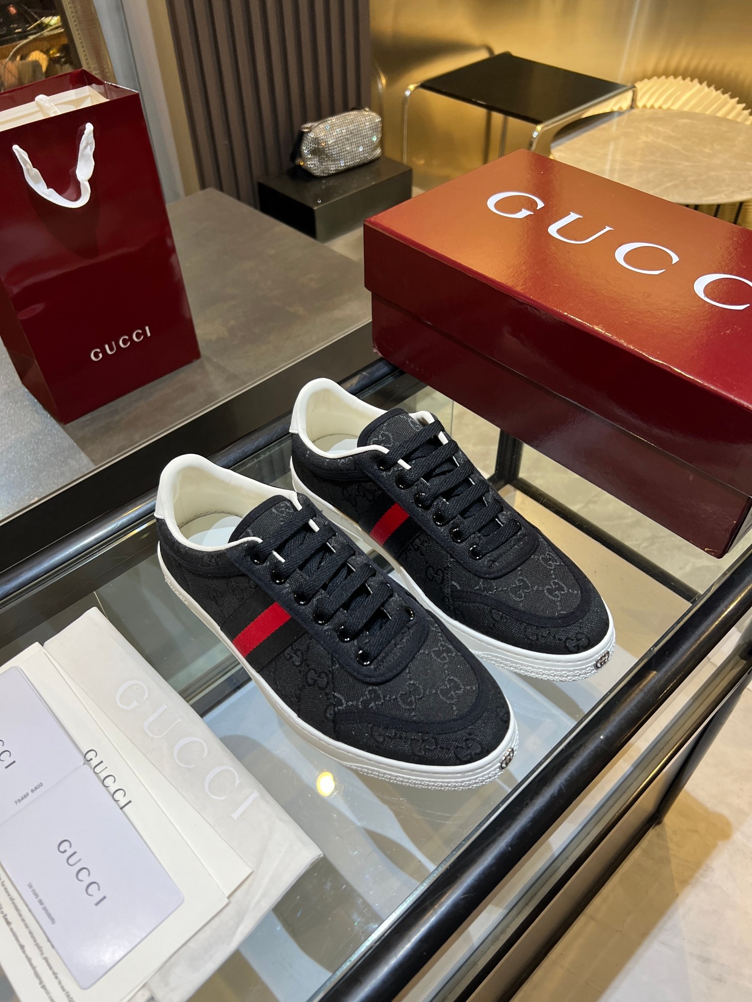 Cheap Gucci Sneakers For Men in 211379, $90 USD- [IB211379] - Replica Gucci Sneakers For Men