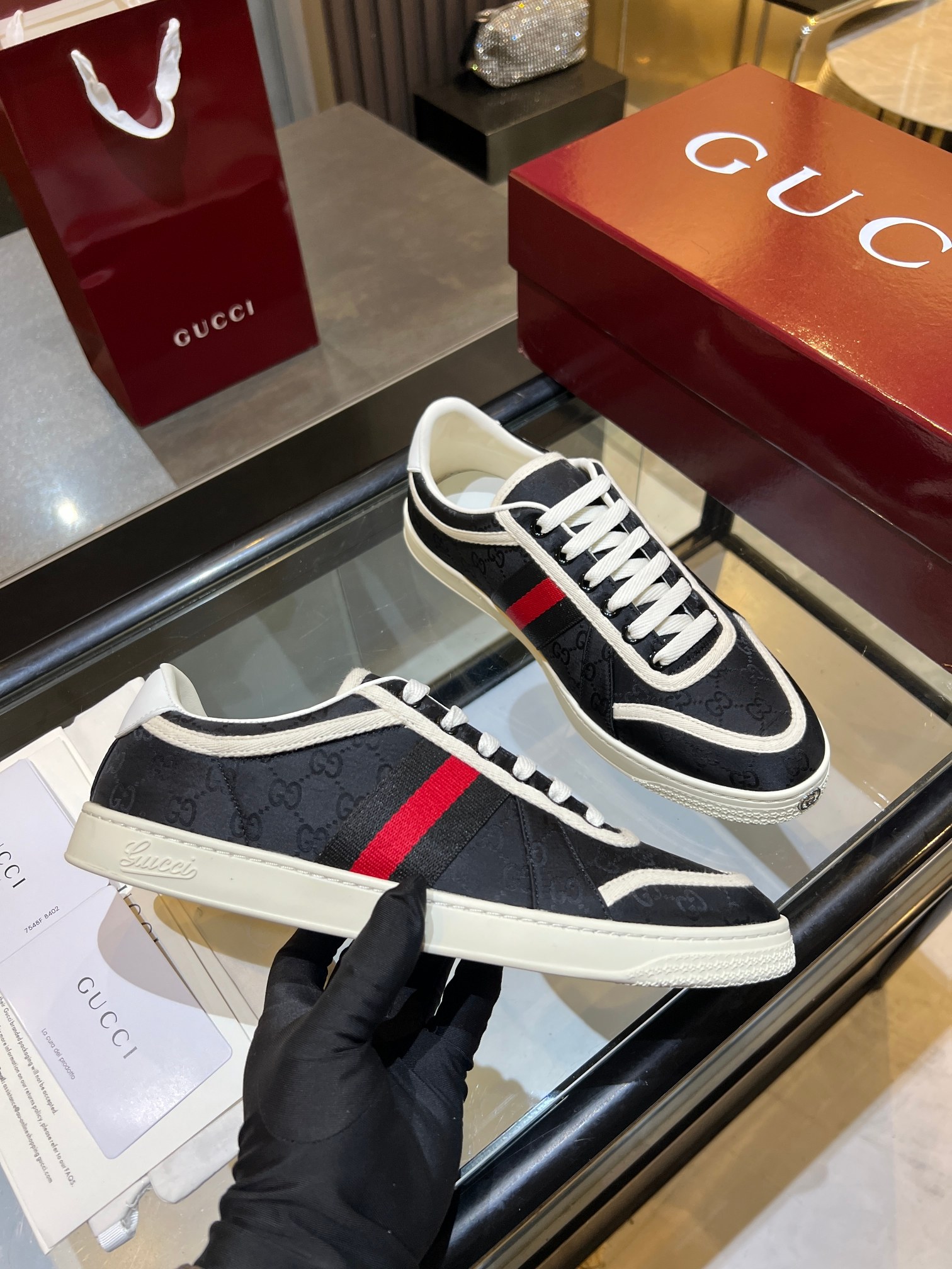 Cheap Gucci Sneakers For Men in 211385, $90 USD- [IB211385] - Replica Gucci Sneakers For Men