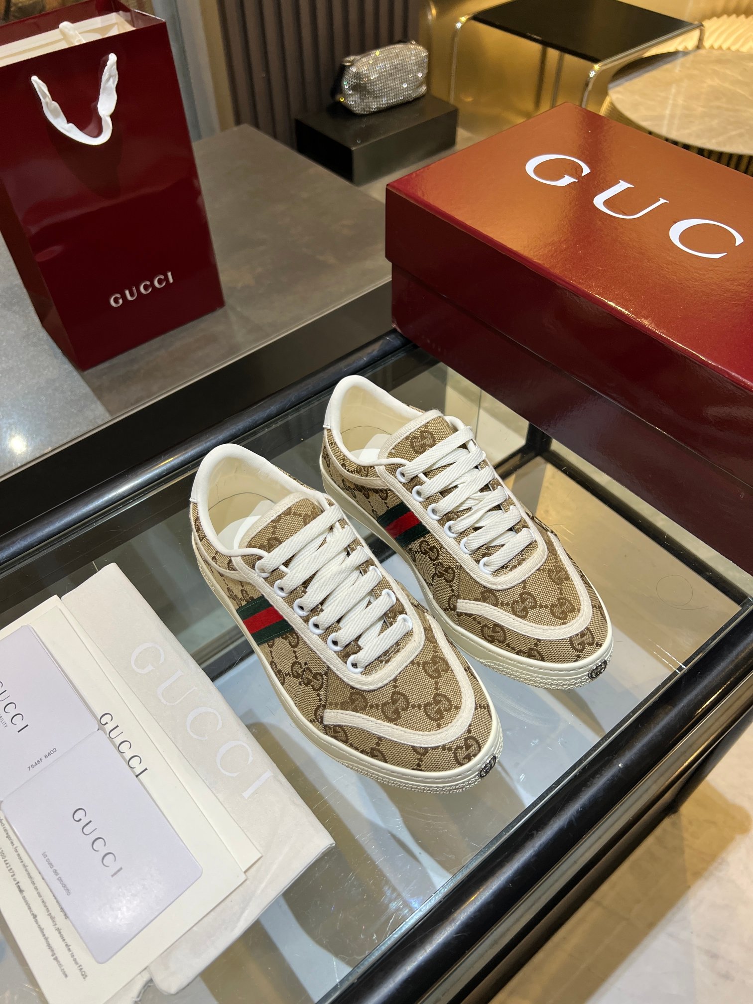 Cheap Gucci Sneakers For Men in 211386, $90 USD- [IB211386] - Replica Gucci Sneakers For Men