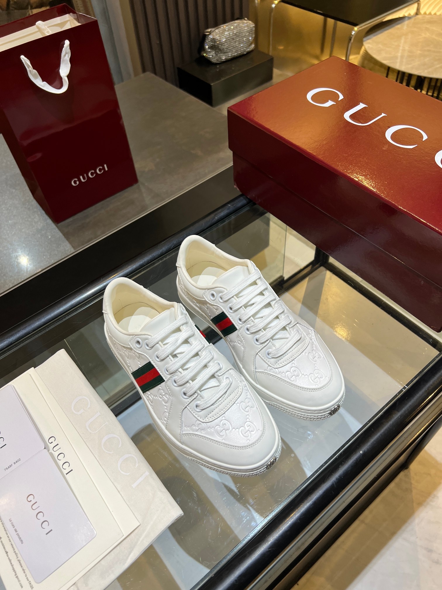 Cheap Gucci Sneakers For Men in 211388, $90 USD- [IB211388] - Replica Gucci Sneakers For Men