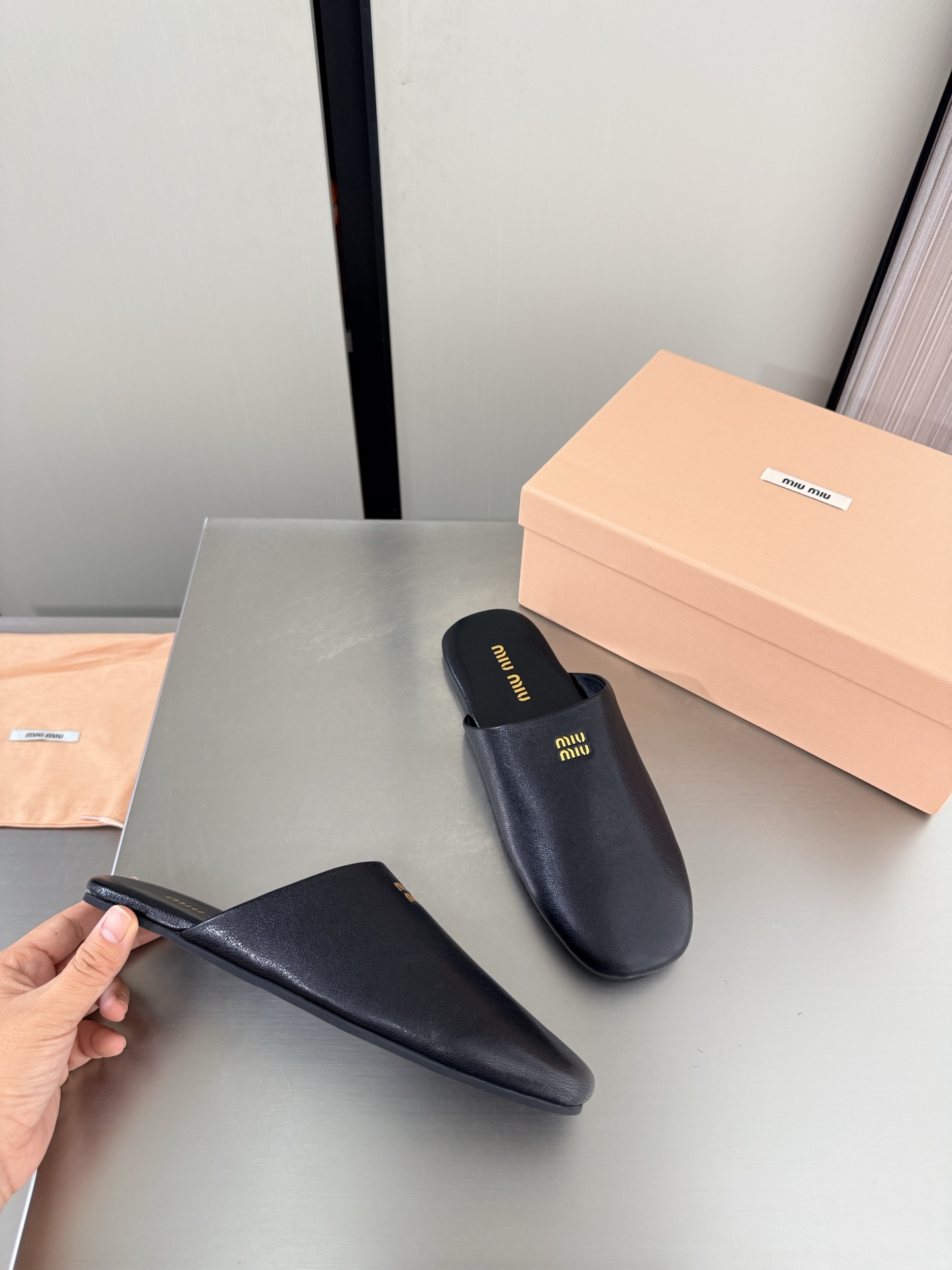 Cheap MiuMiu Sandals And Slippers For Women in 211402, $65 USD- [IB211402] - Replica MiuMiu Sandals And Slippers For Women