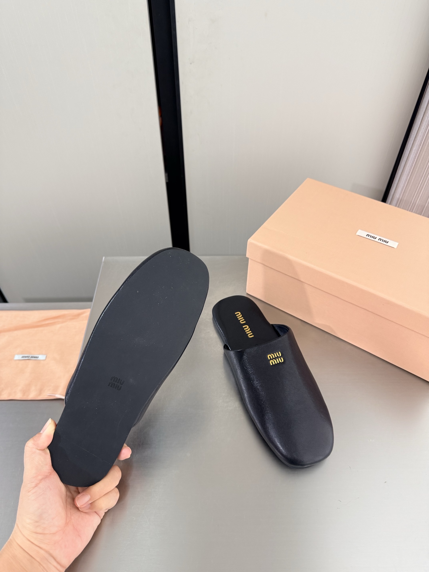 Cheap MiuMiu Sandals And Slippers For Women in 211402, $65 USD- [IB211402] - Replica MiuMiu Sandals And Slippers For Women