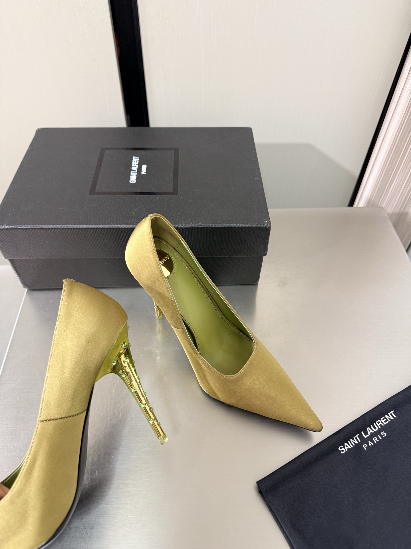 Cheap YSL Pumps For Women in 211408, $85 USD- [IB211408] - Replica YSL Pumps For Women