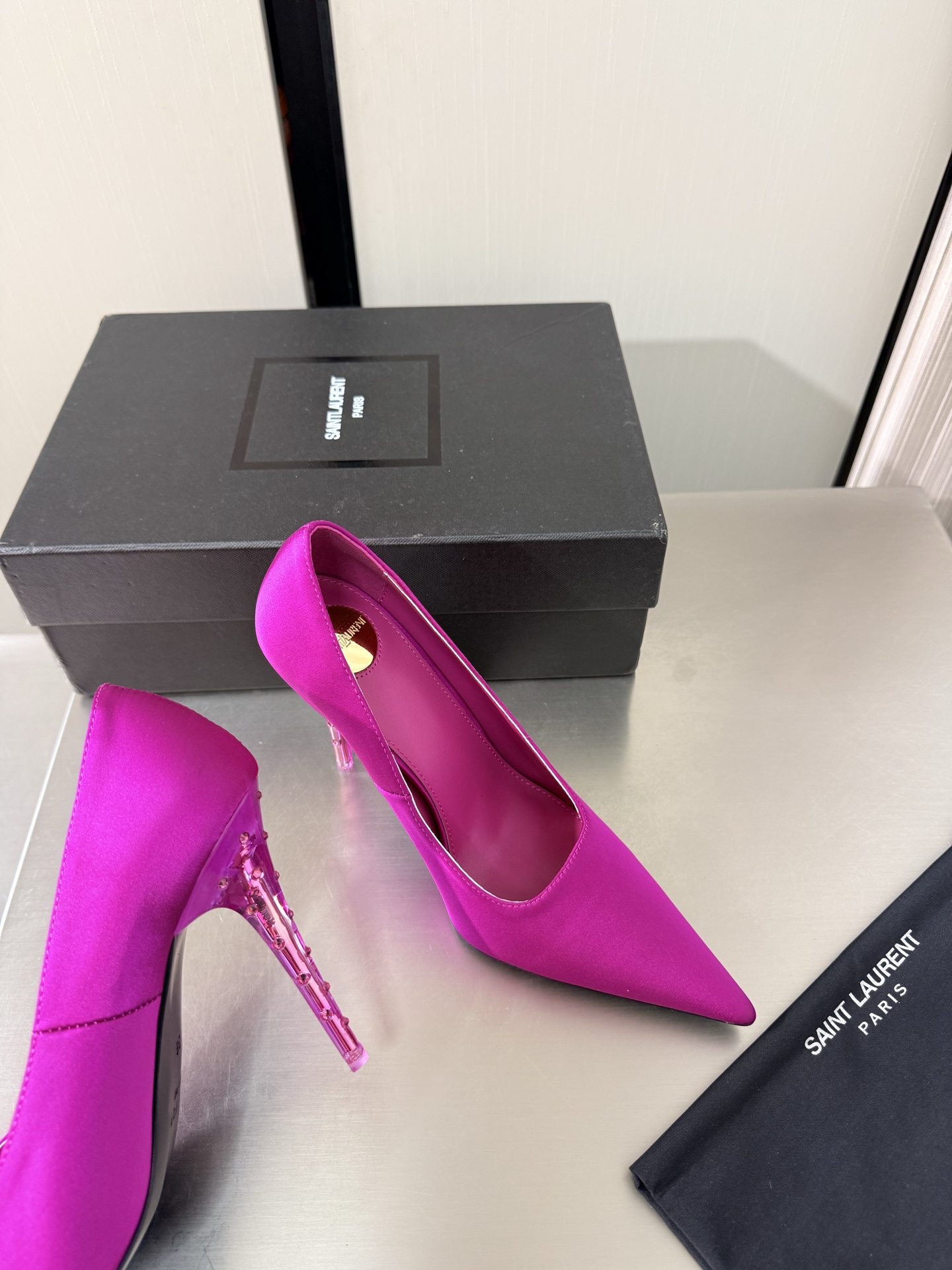 Cheap YSL Pumps For Women in 211409, $85 USD- [IB211409] - Replica YSL Pumps For Women