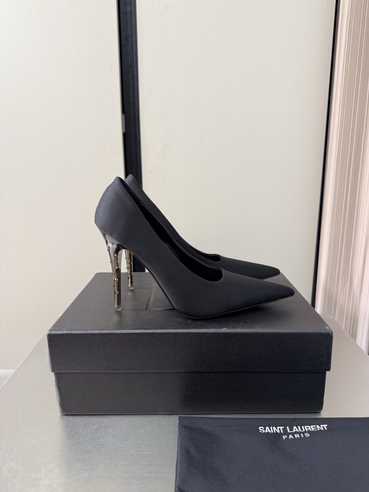 Cheap YSL Pumps For Women in 211410, $85 USD- [IB211410] - Replica YSL Pumps For Women