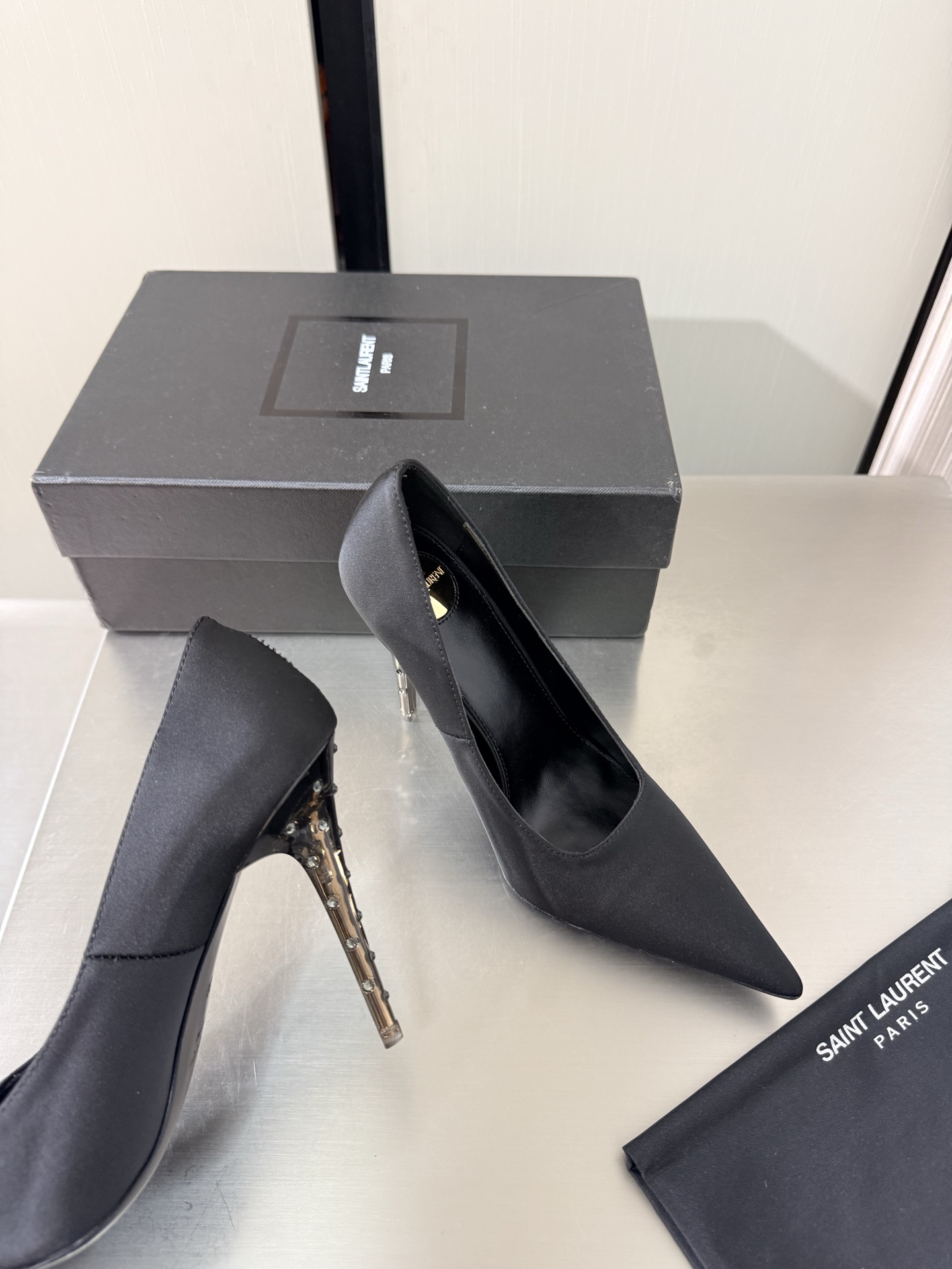 Cheap YSL Pumps For Women in 211410, $85 USD- [IB211410] - Replica YSL Pumps For Women