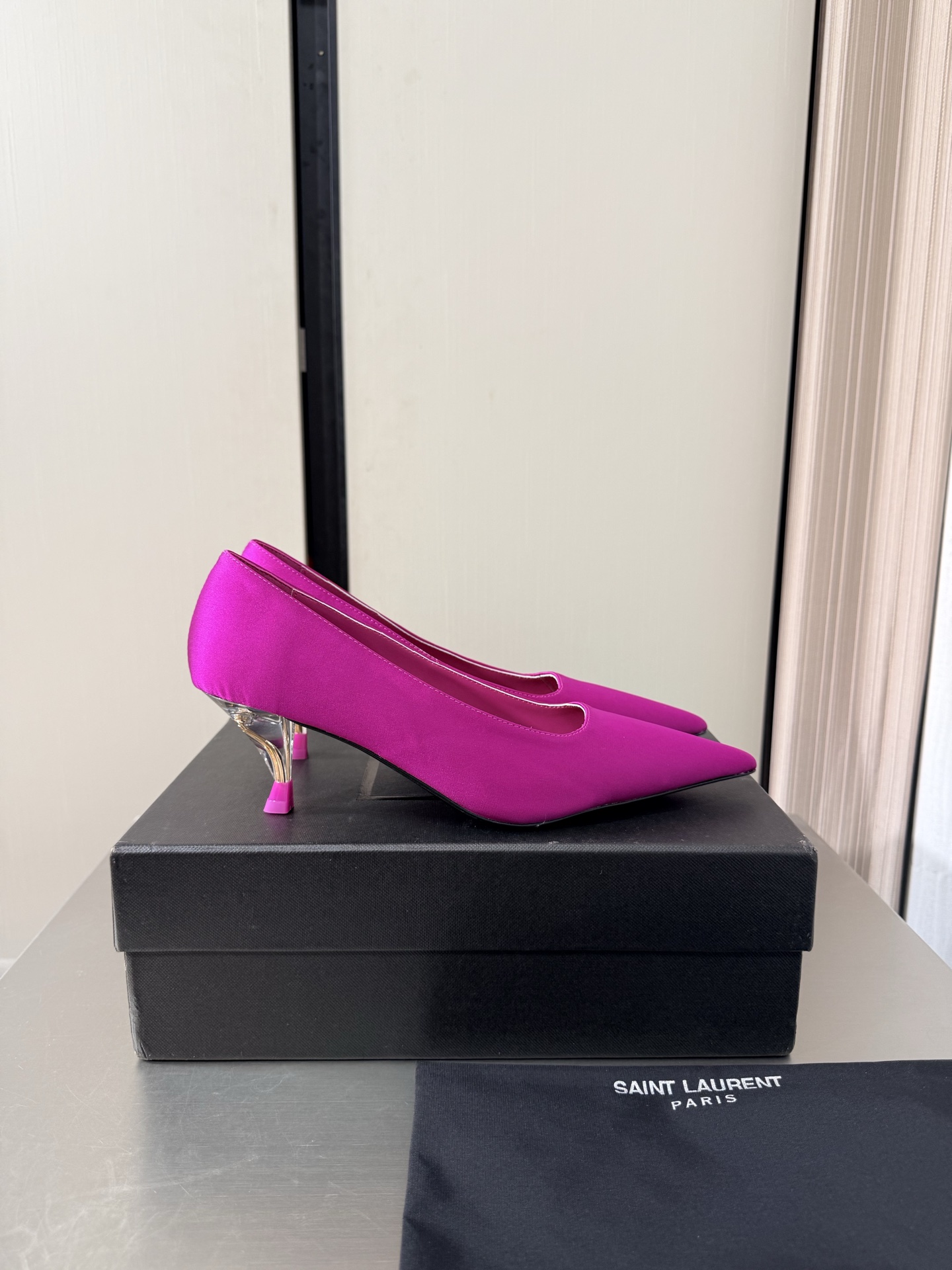 Cheap YSL Pumps For Women in 211412, $85 USD- [IB211412] - Replica YSL Pumps For Women
