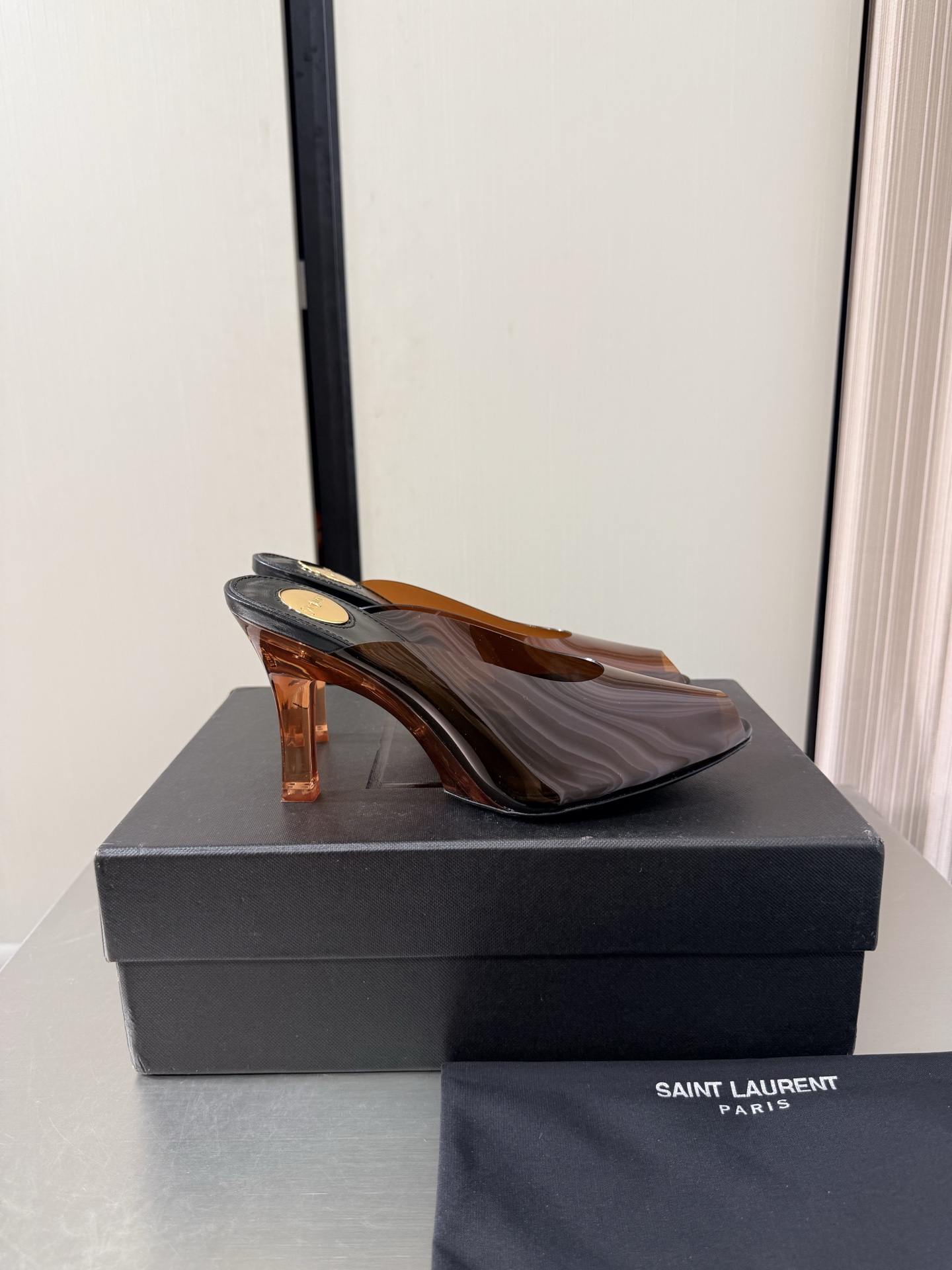 Cheap YSL Sandals For Women in 211424, $85 USD- [IB211424] - Replica YSL Sandals For Women