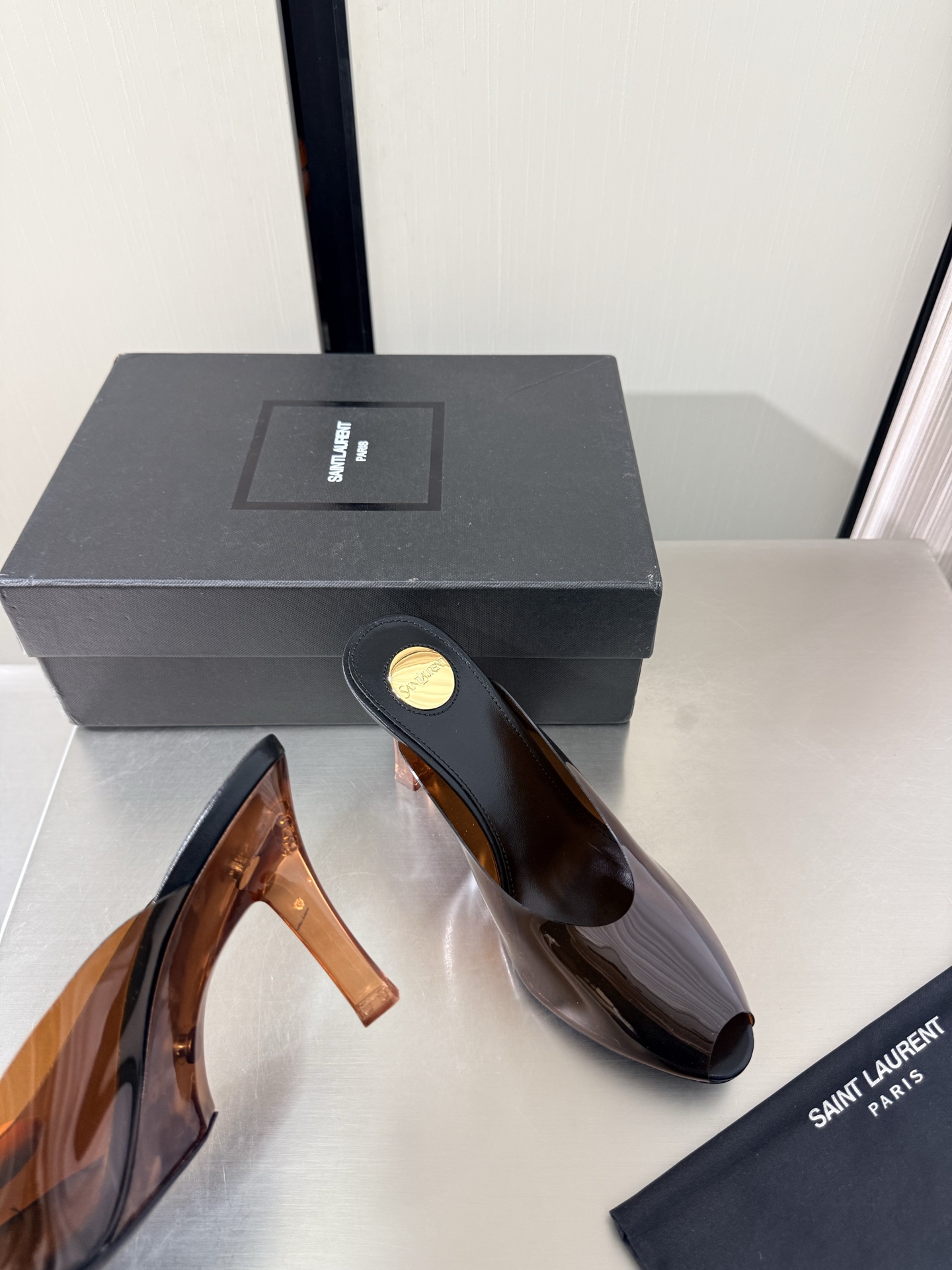 Cheap YSL Sandals For Women in 211424, $85 USD- [IB211424] - Replica YSL Sandals For Women