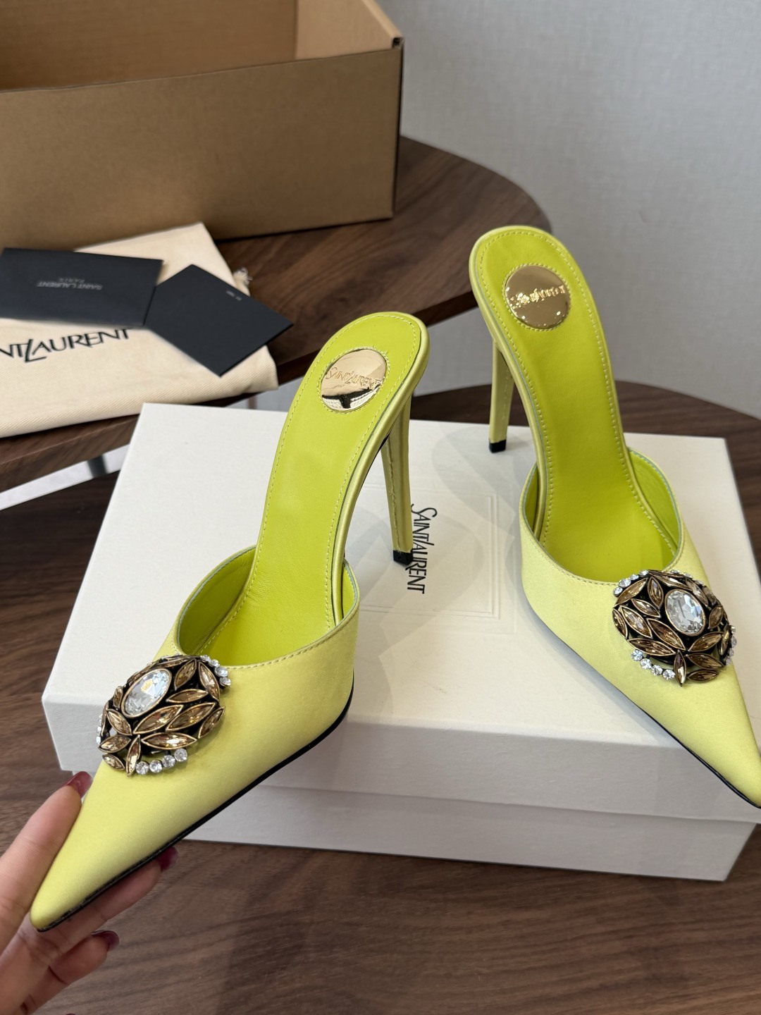 Cheap YSL Sandals For Women in 211430, $90 USD- [IB211430] - Replica YSL Sandals For Women