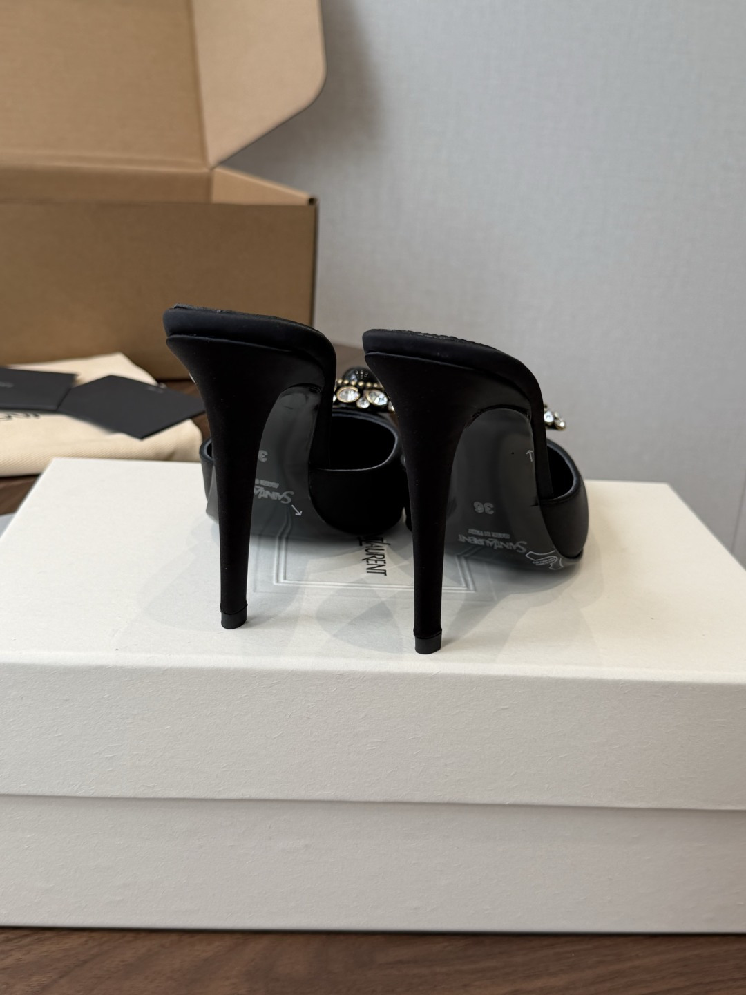 Cheap YSL Sandals For Women in 211431, $90 USD- [IB211431] - Replica YSL Sandals For Women